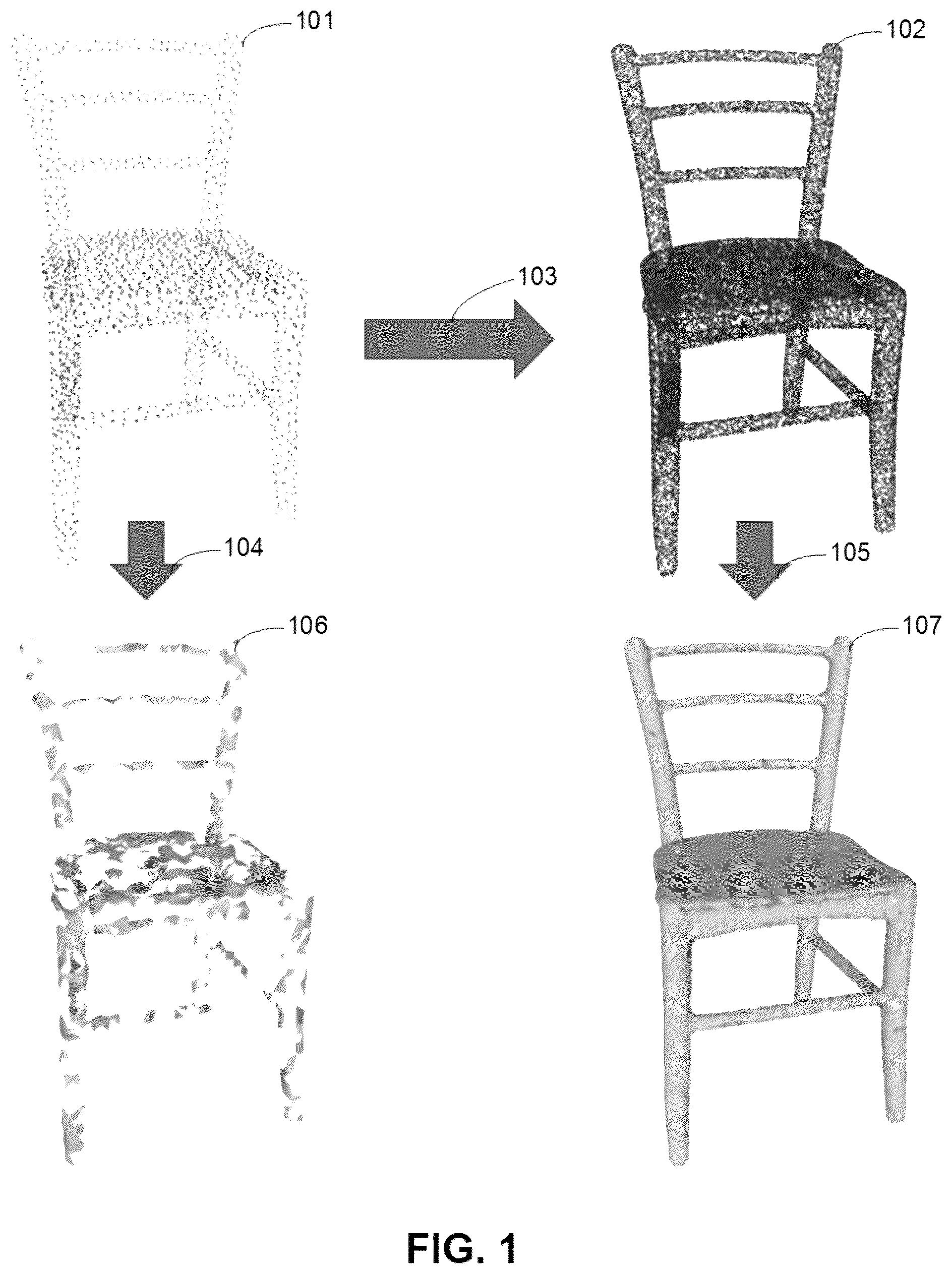 Patent US12367542 Figure 1 – Point cloud processing method and electronic device