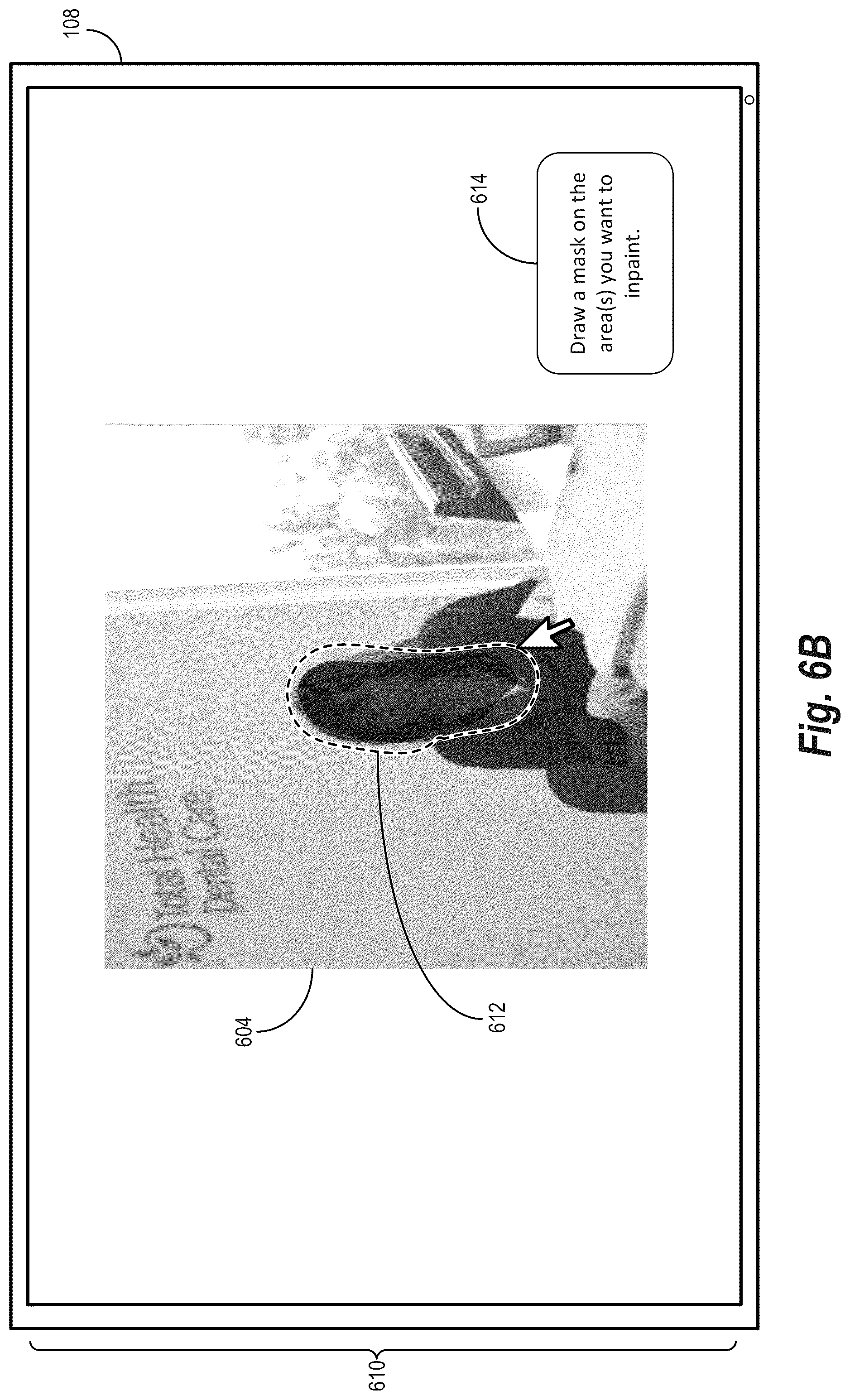 Patent US12367561 Figure 7 – Generating and providing a panoptic inpainting interface for generating and modifying inpainted digital images