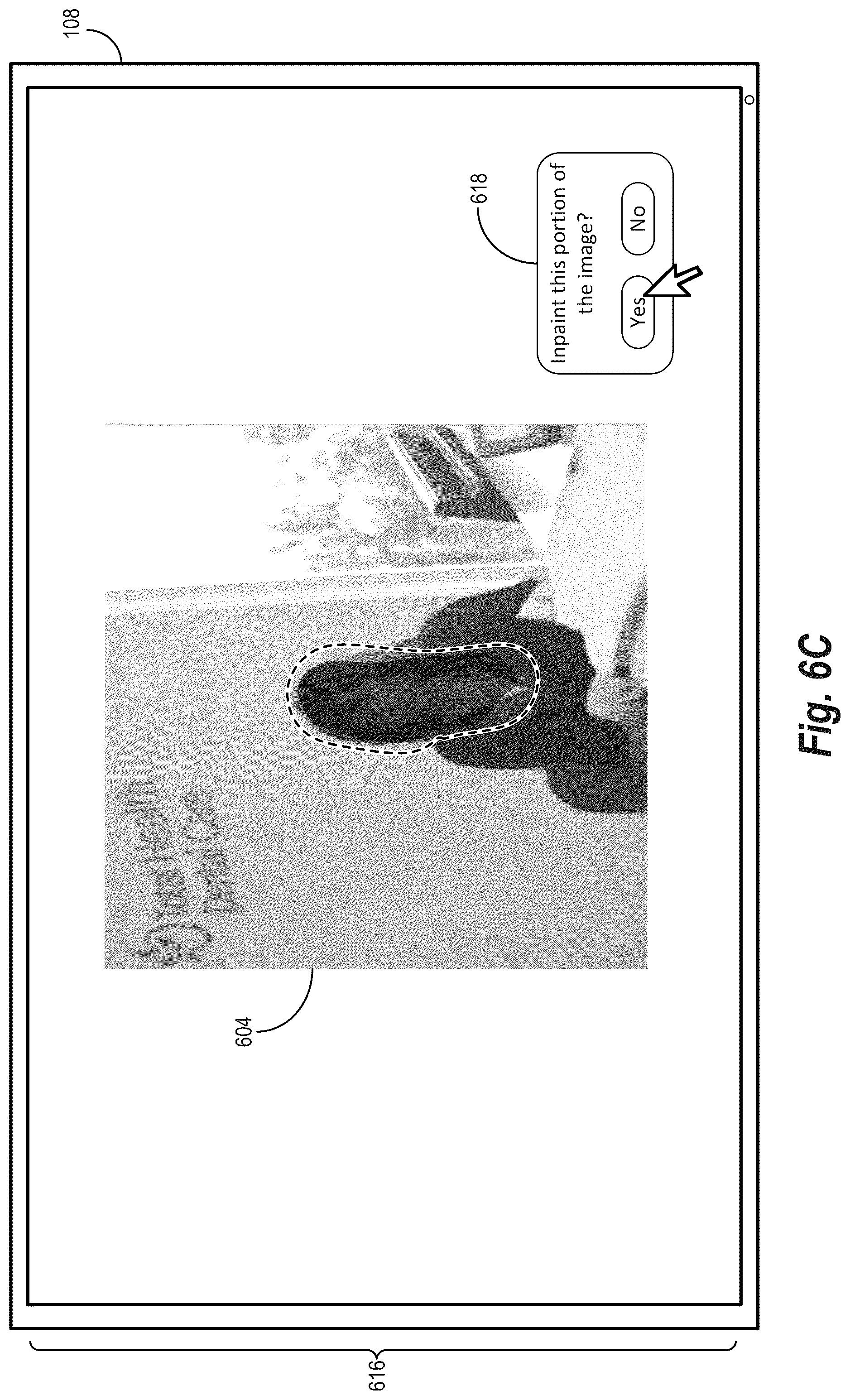 Patent US12367561 Figure 8 – Generating and providing a panoptic inpainting interface for generating and modifying inpainted digital images