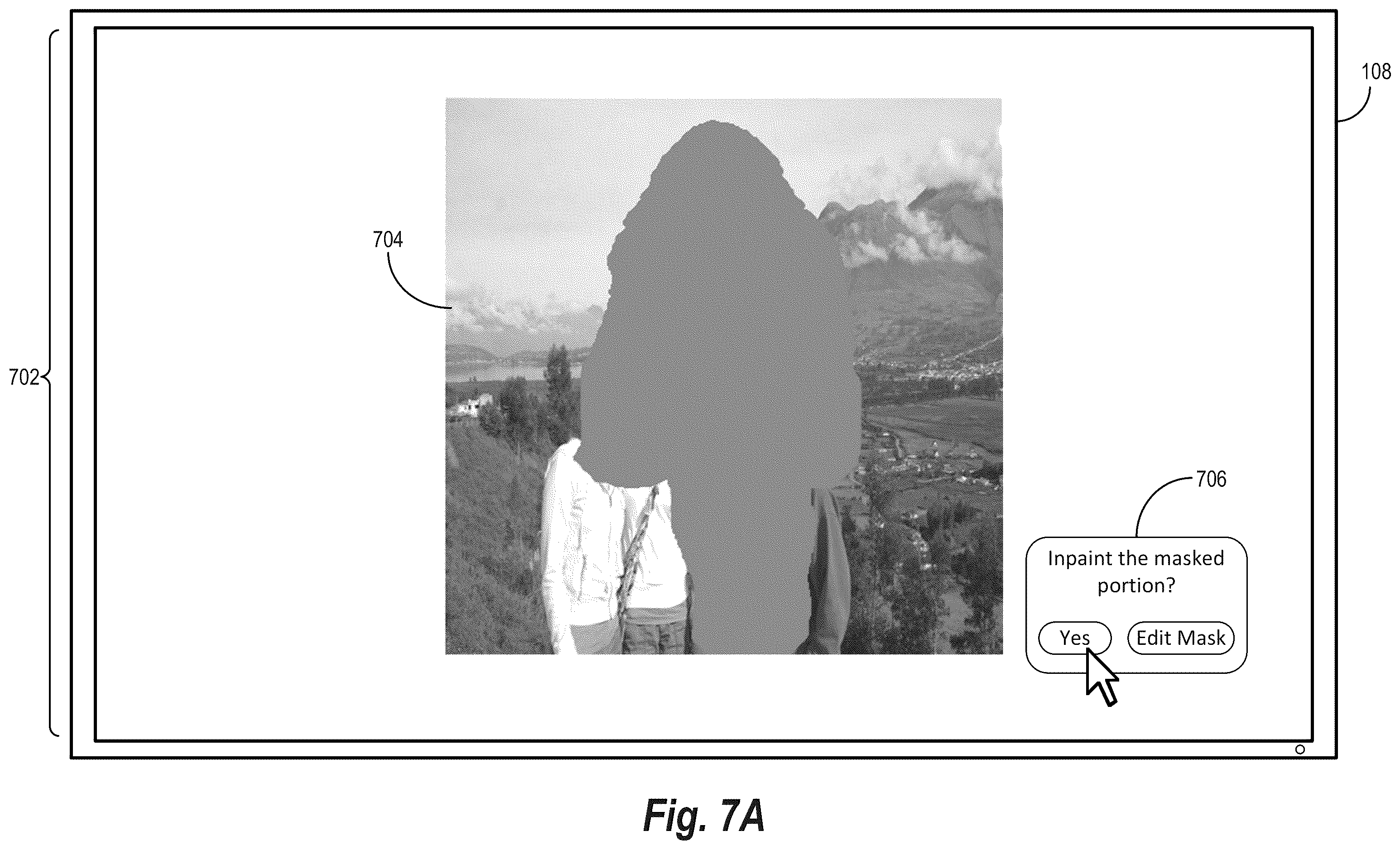Patent US12367561 Figure 10 – Generating and providing a panoptic inpainting interface for generating and modifying inpainted digital images