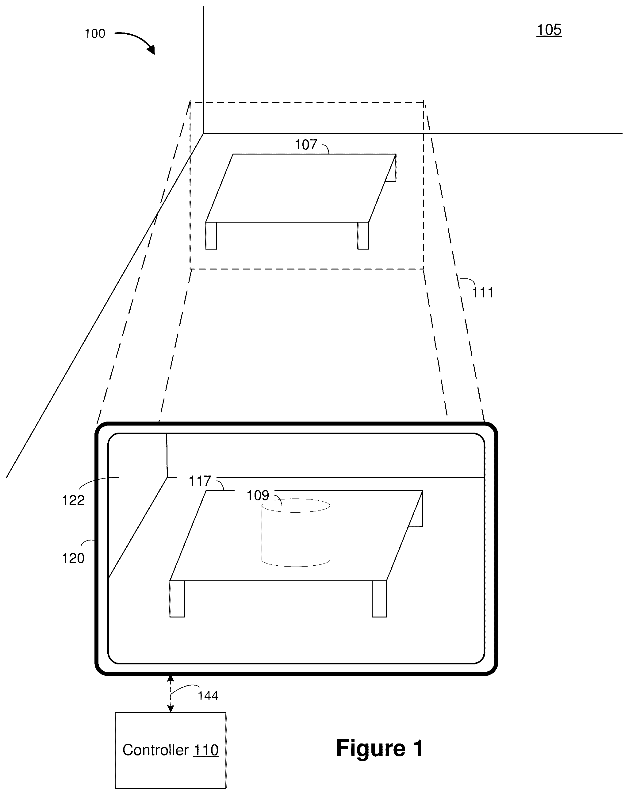 Patent US12367603 — Localization based on detected spatial features — Figure 1