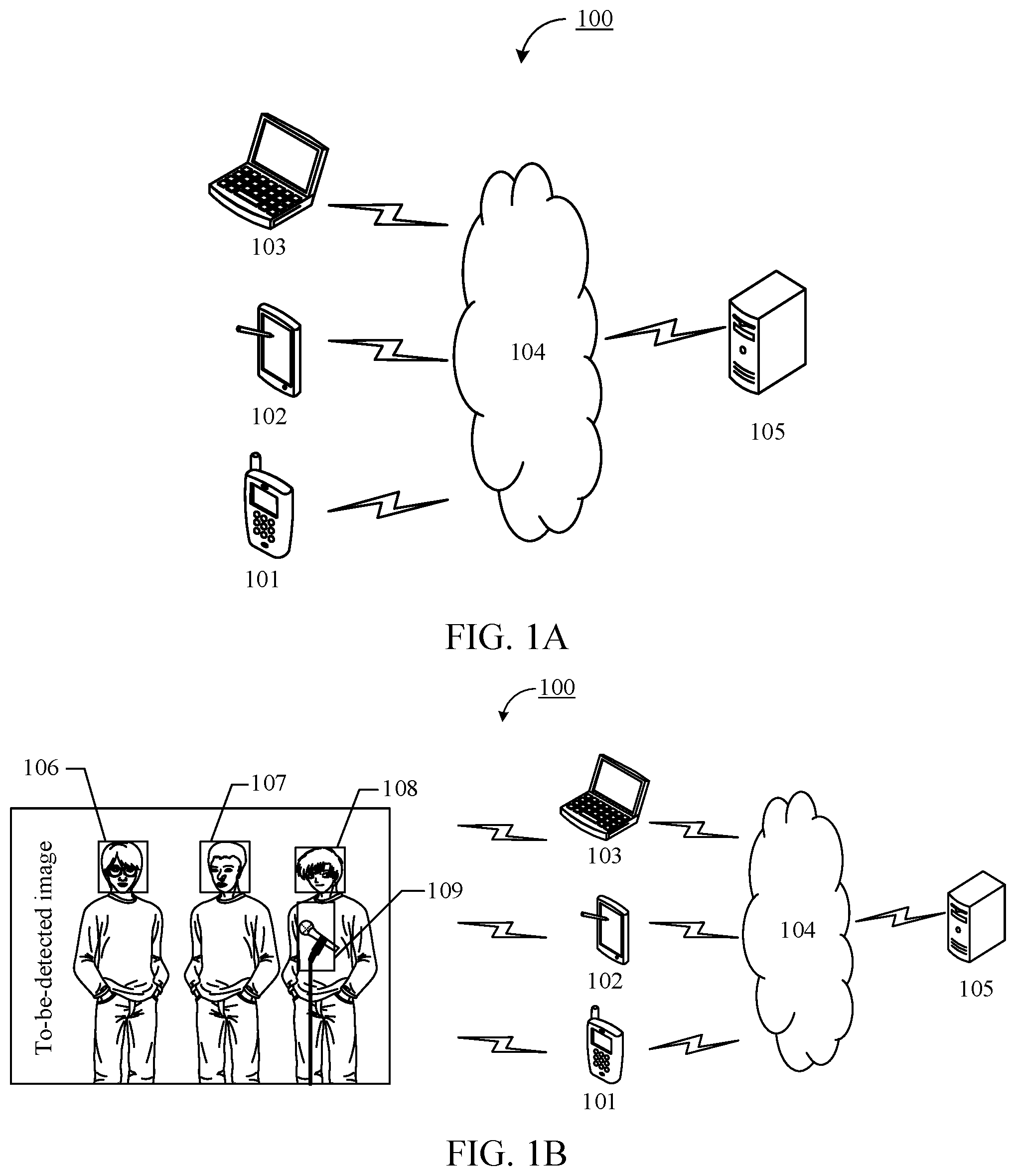 Patent US12367611 — Microphone detection using historical and cache coordinate databases — Figure 1