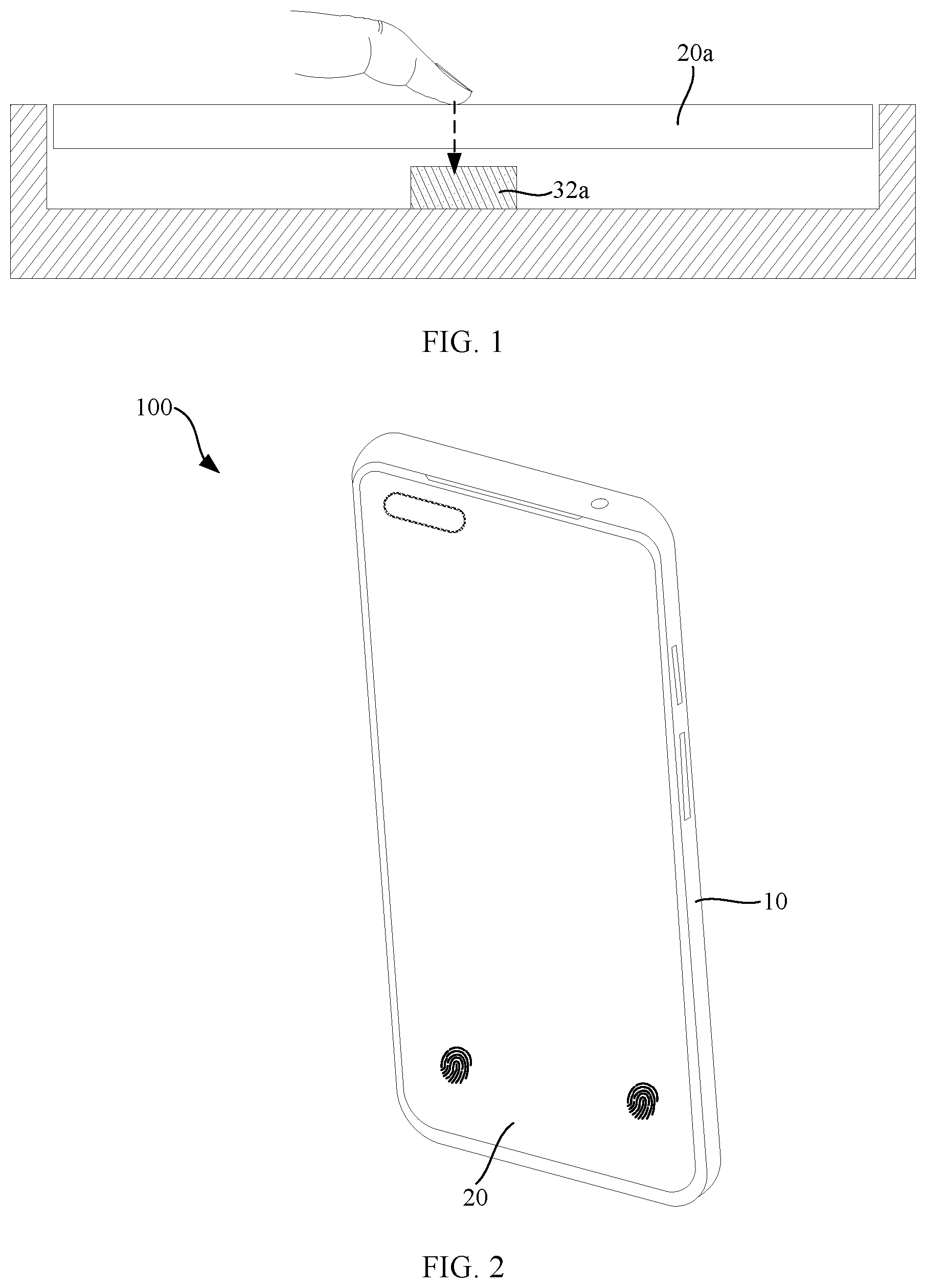 Patent US12367701 — Electronic device — Figure 1