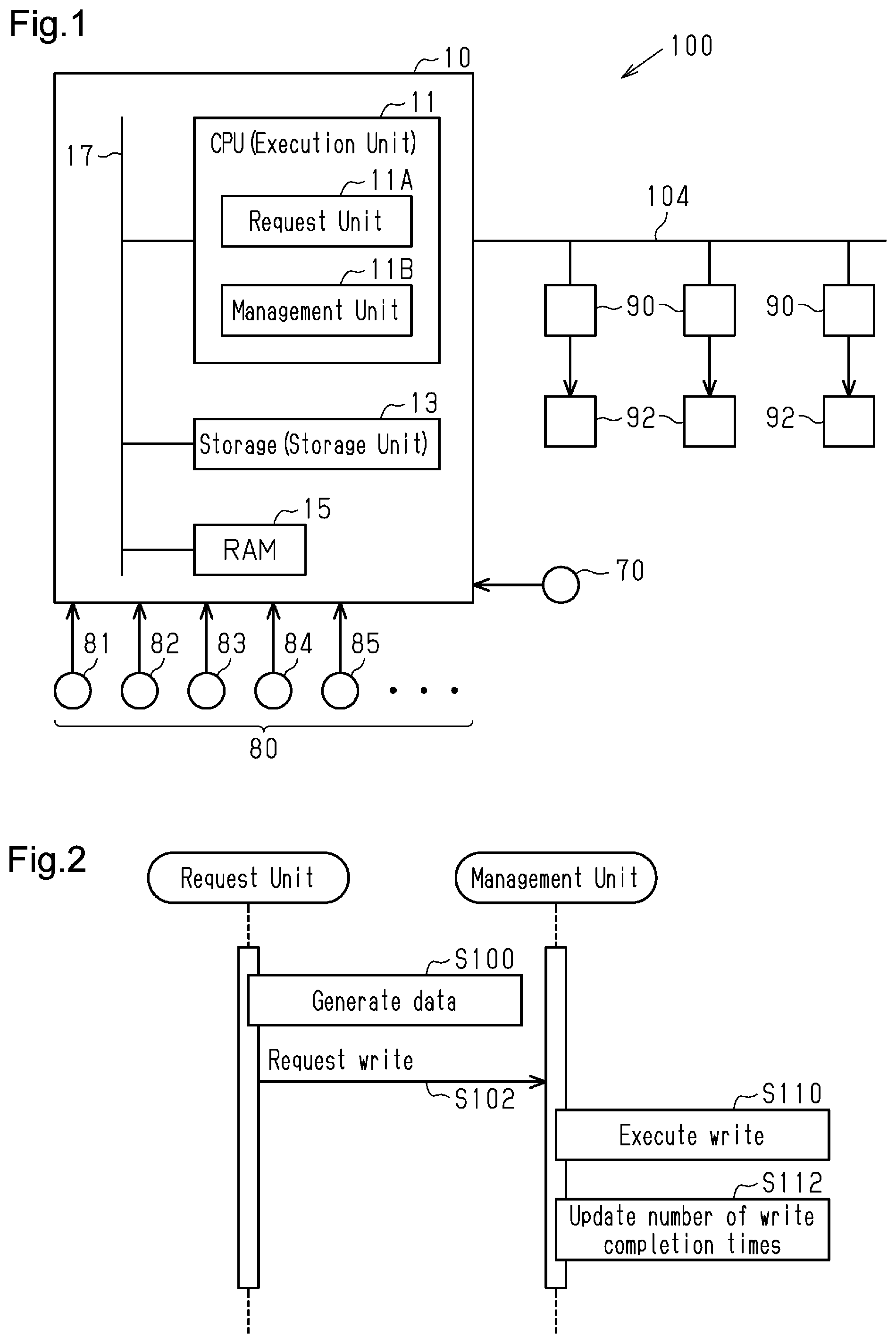 Patent US12367721 — Vehicle information management device, vehicle information management method, and storage medium — Figure 1