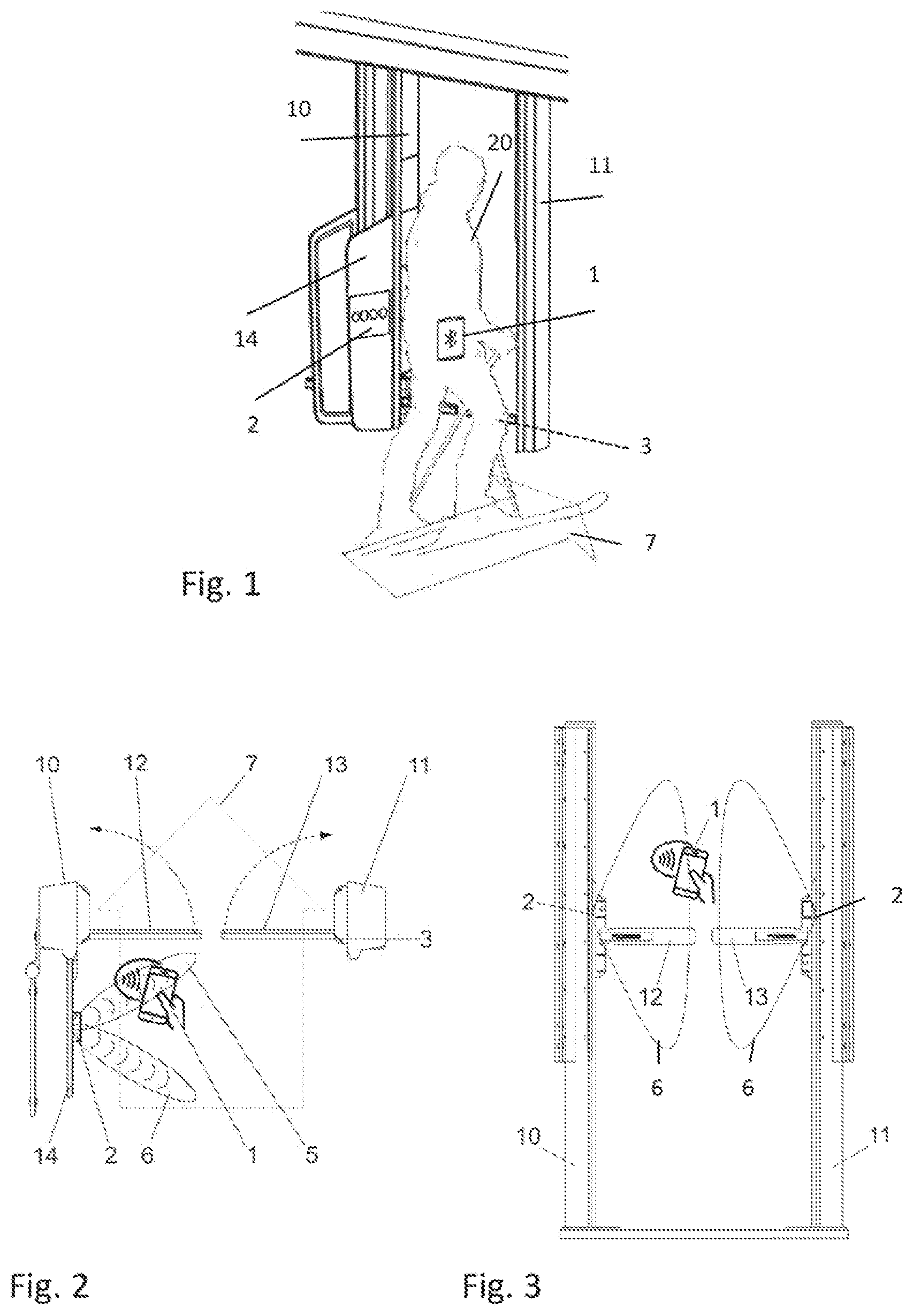 Patent US12367723 — Device for checking access permissions — Figure 1
