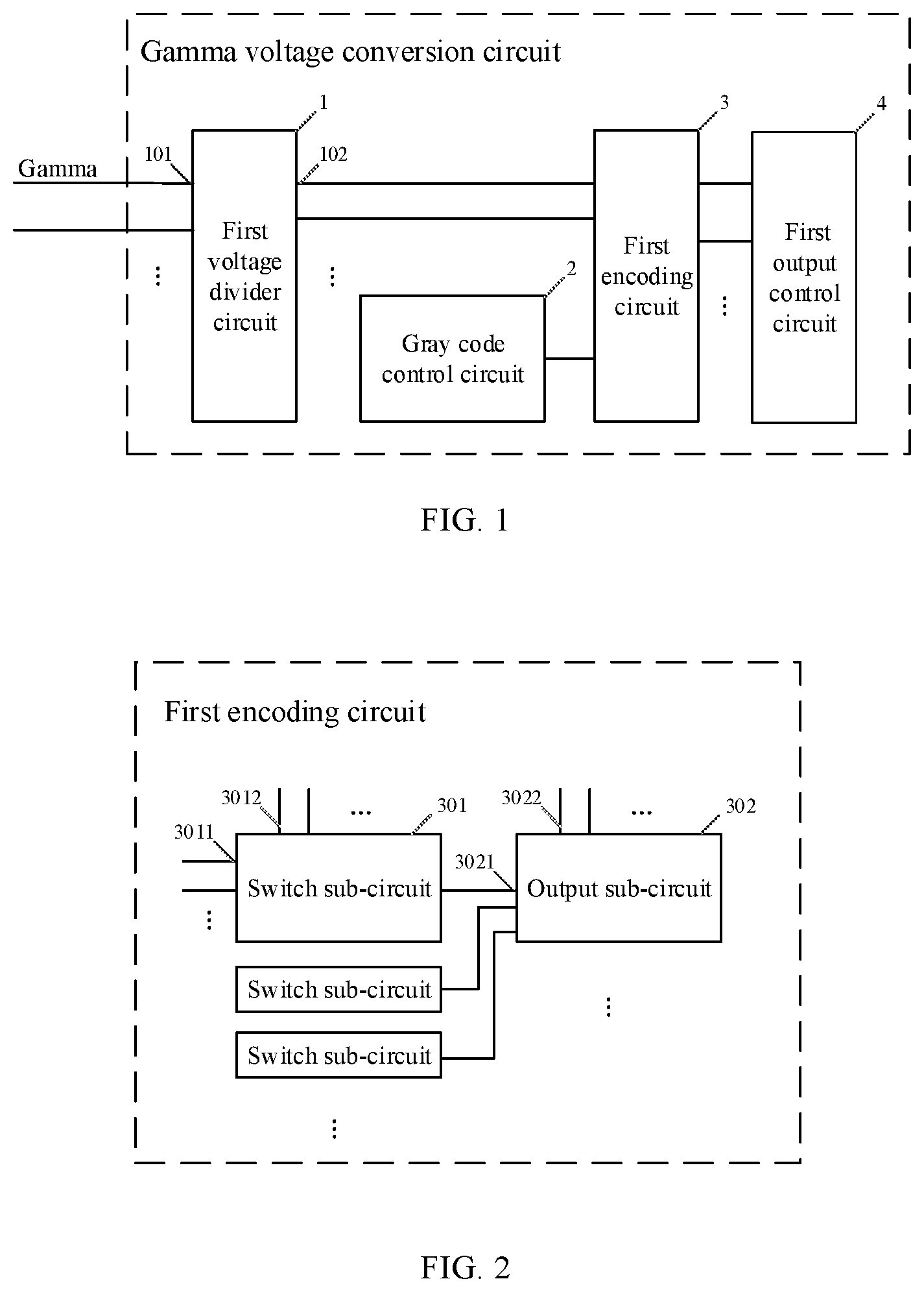 Patent US12367803 — Gamma voltage conversion circuit, display device and gamma voltage conversion method — Figure 1