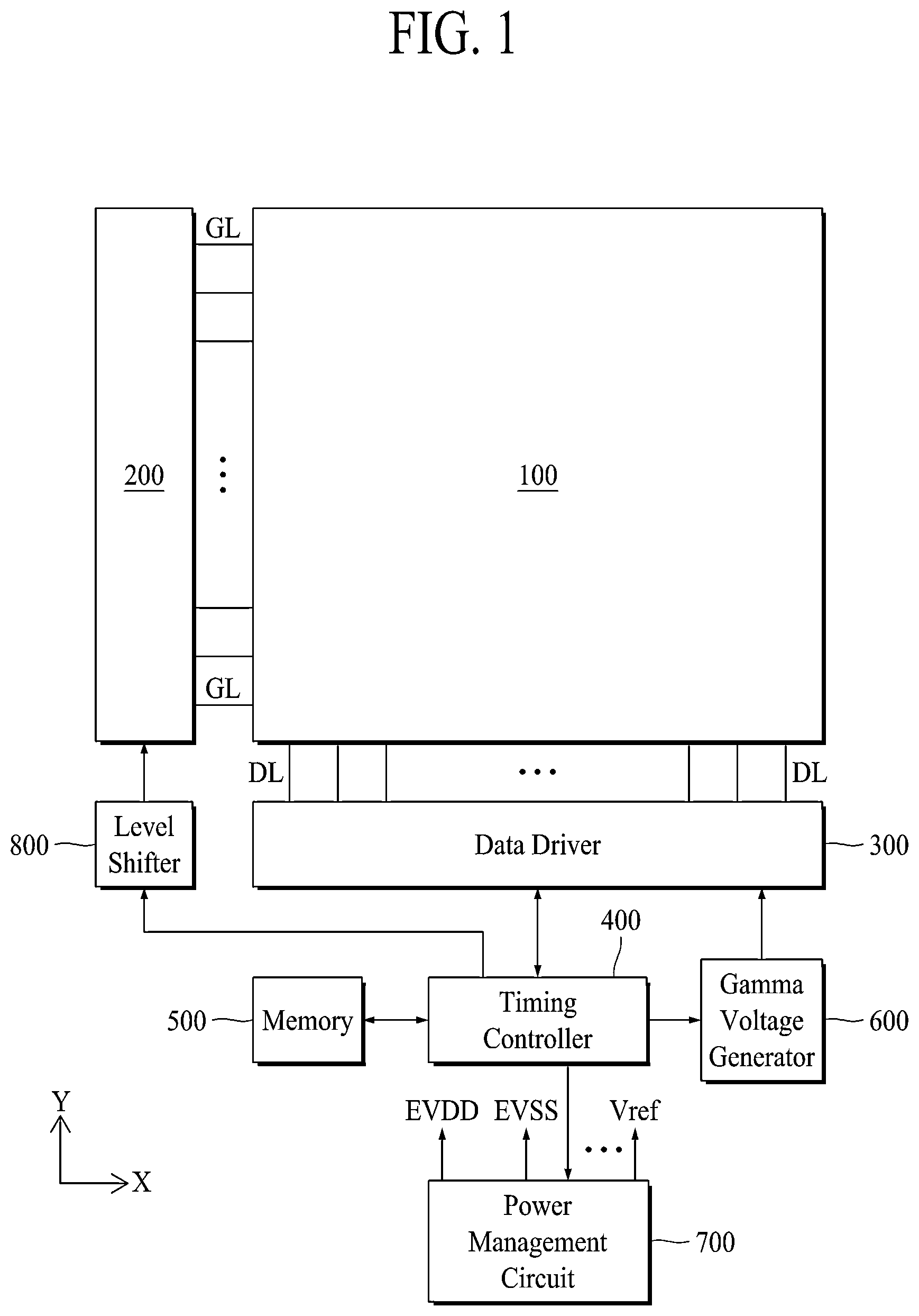 Patent US12367811 — Display device and method for driving the same — Figure 1