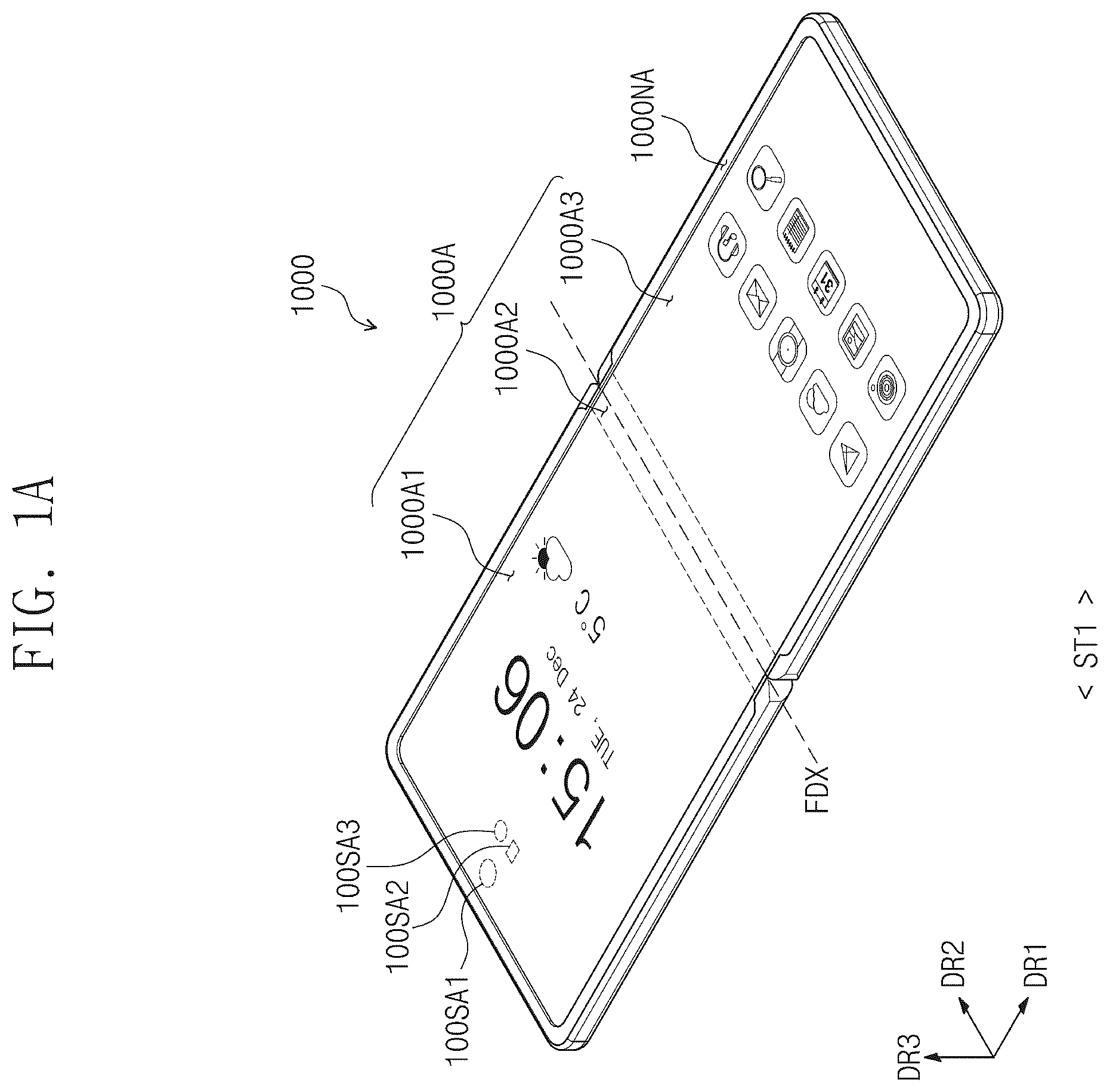 Patent US12367813 — Electronic device and method of driving electronic device — Figure 1