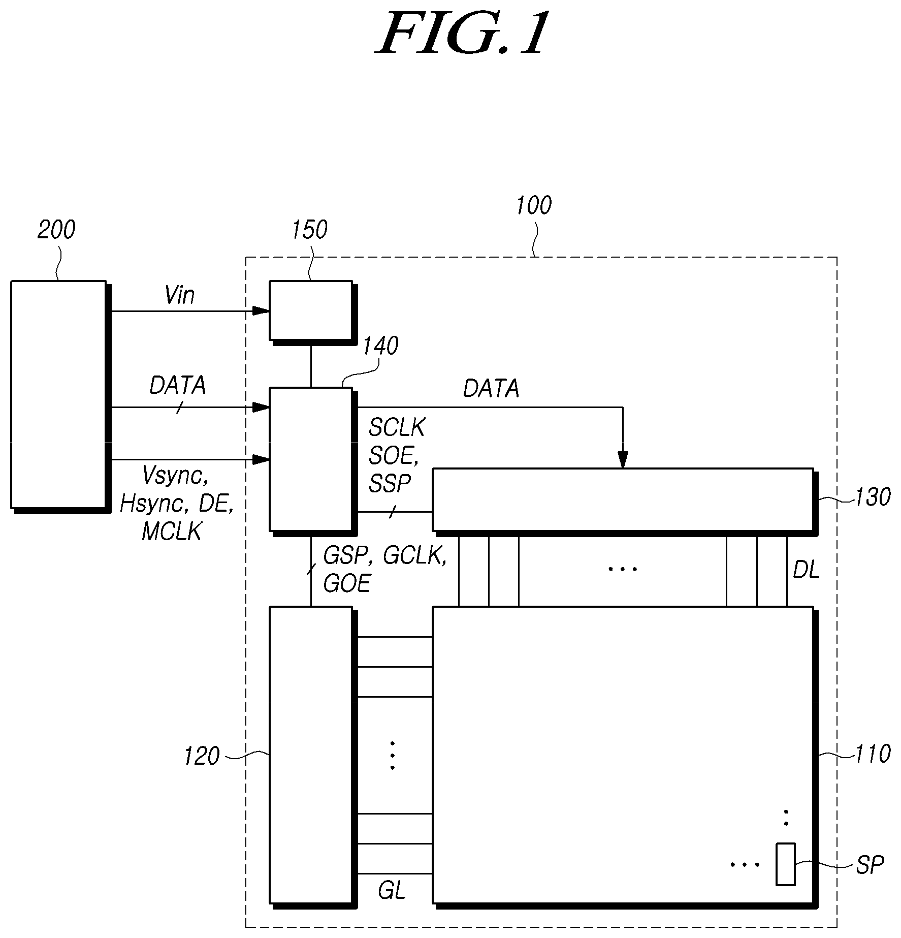 Patent US12367839 — Display device and display driving method — Figure 1