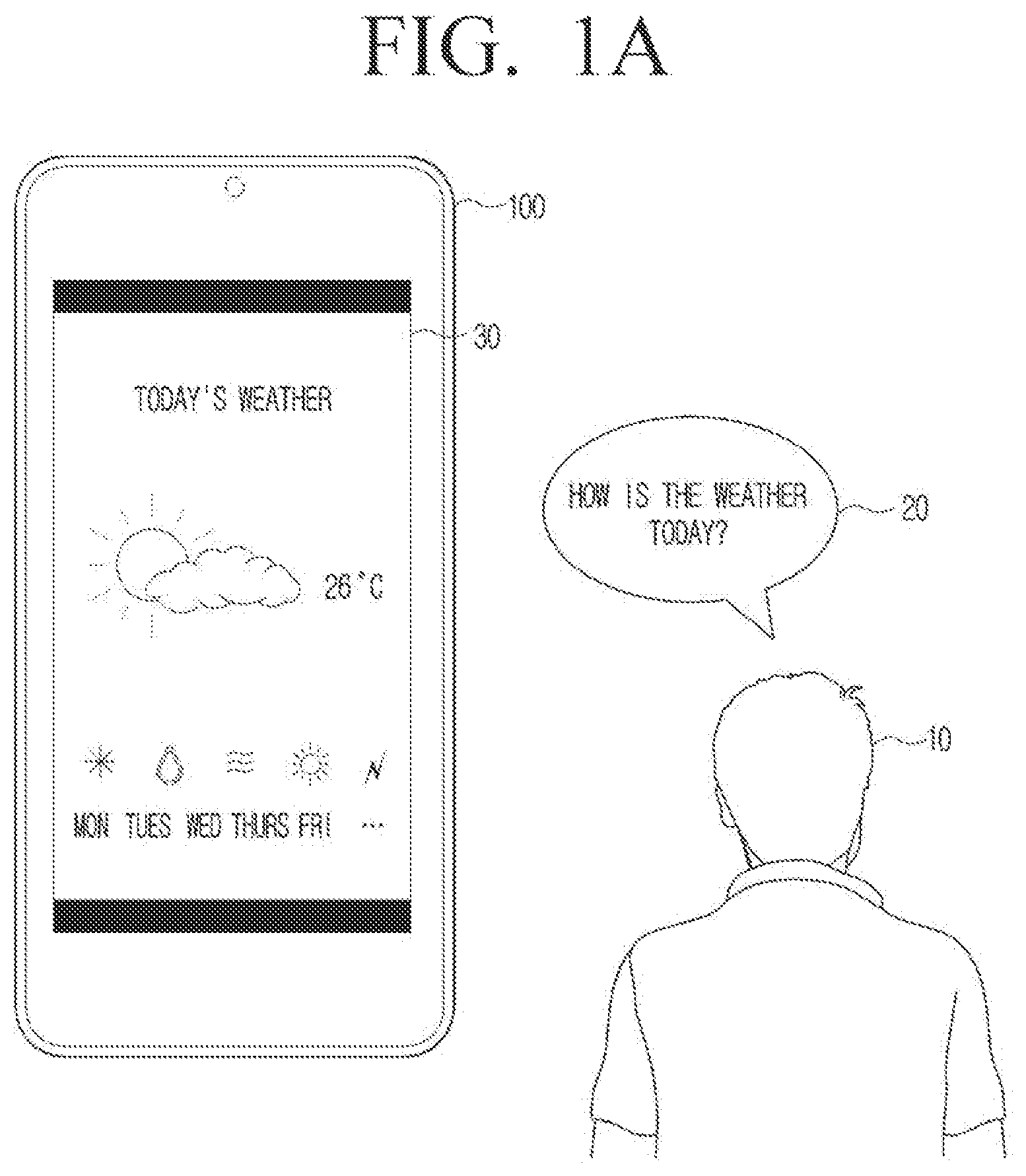 Patent US12367868 — Electronic apparatus and controlling method thereof — Figure 1