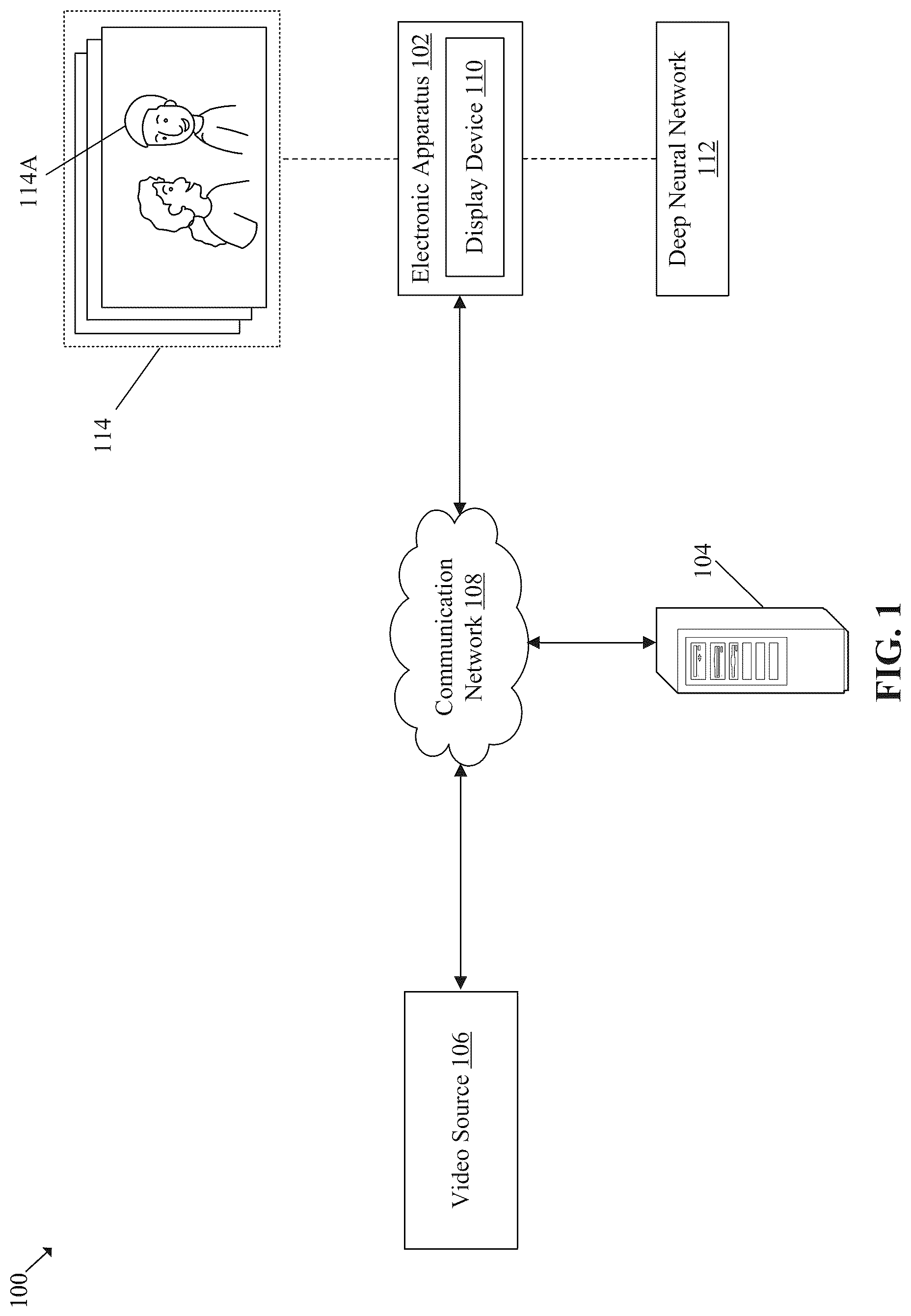 Patent US12367881 — Visual speech recognition based on connectionist temporal classification loss — Figure 1