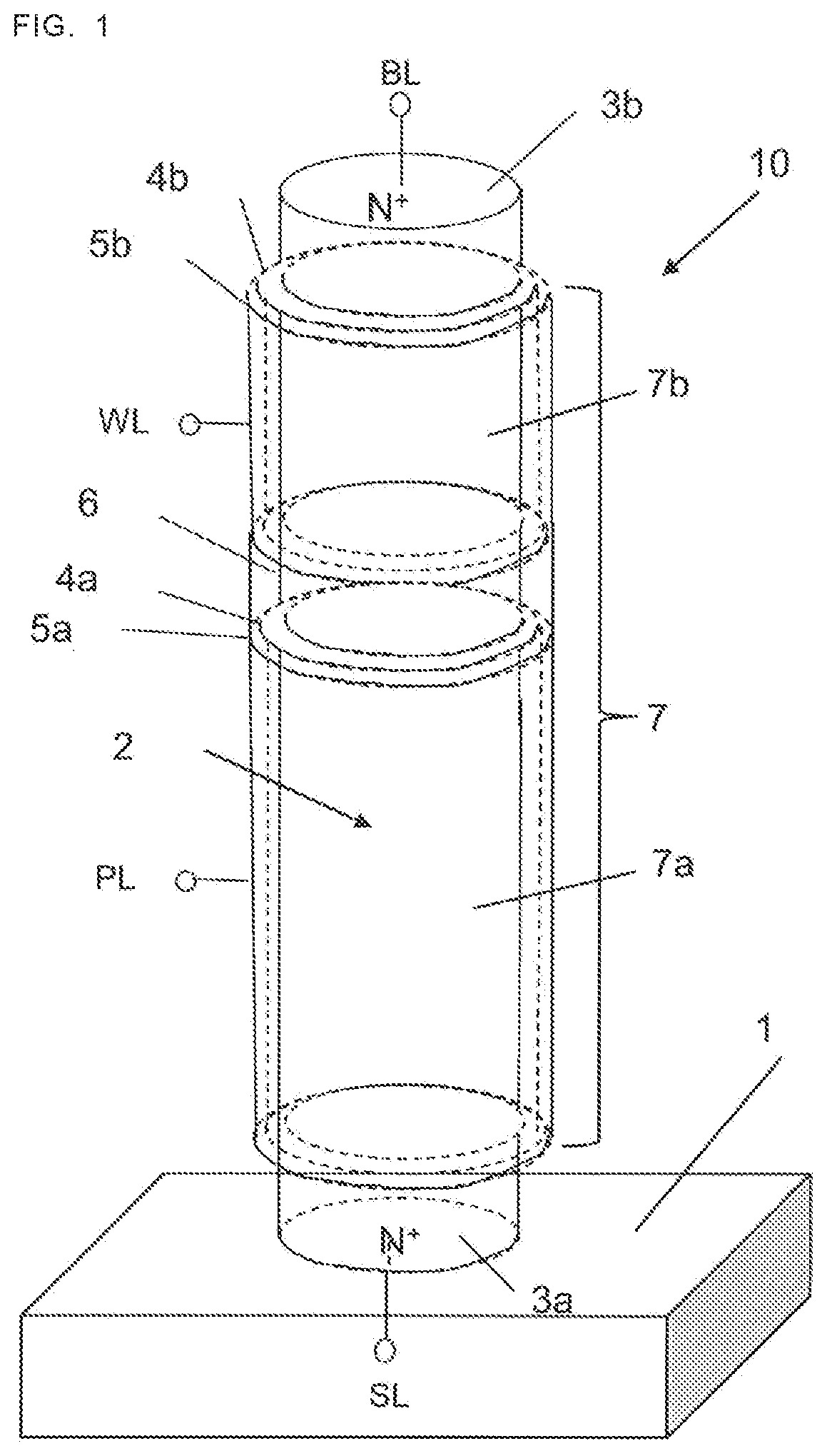 Patent US12367922 — Semiconductor element memory device — Figure 1