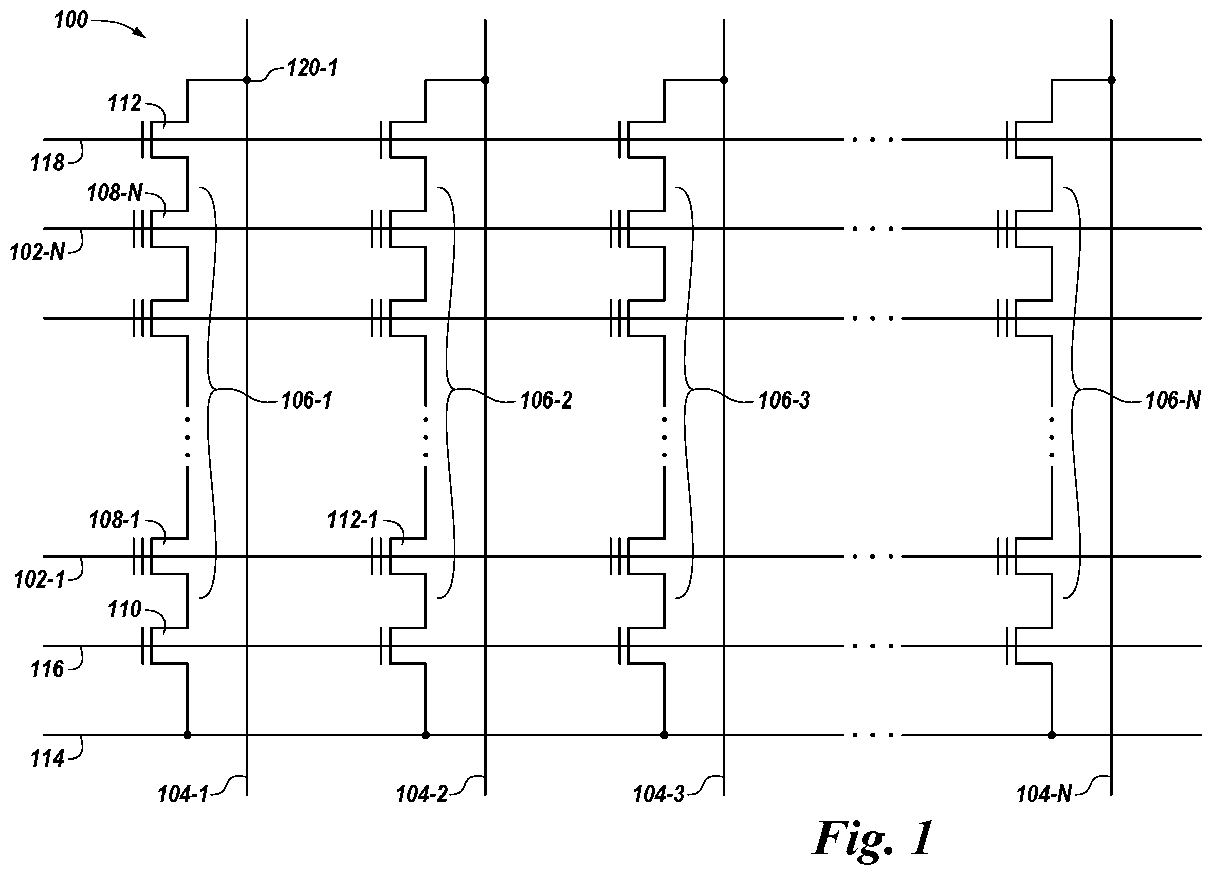 Patent US12367935 — Acceleration of data queries in memory — Figure 1