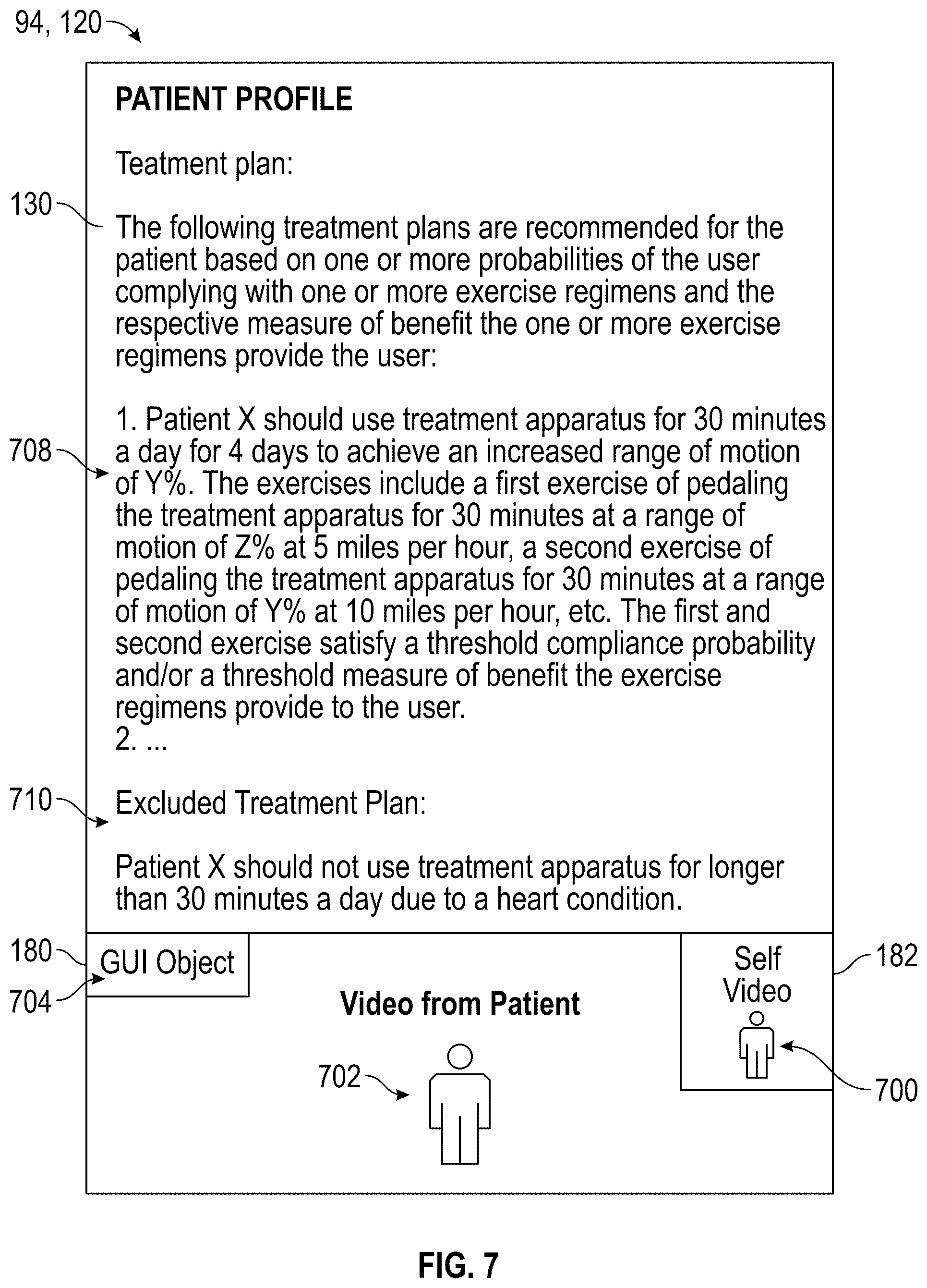 Patent US12367959 Figure 7 – System and method for using AI/ML to generate treatment plans to stimulate preferred angiogenesis