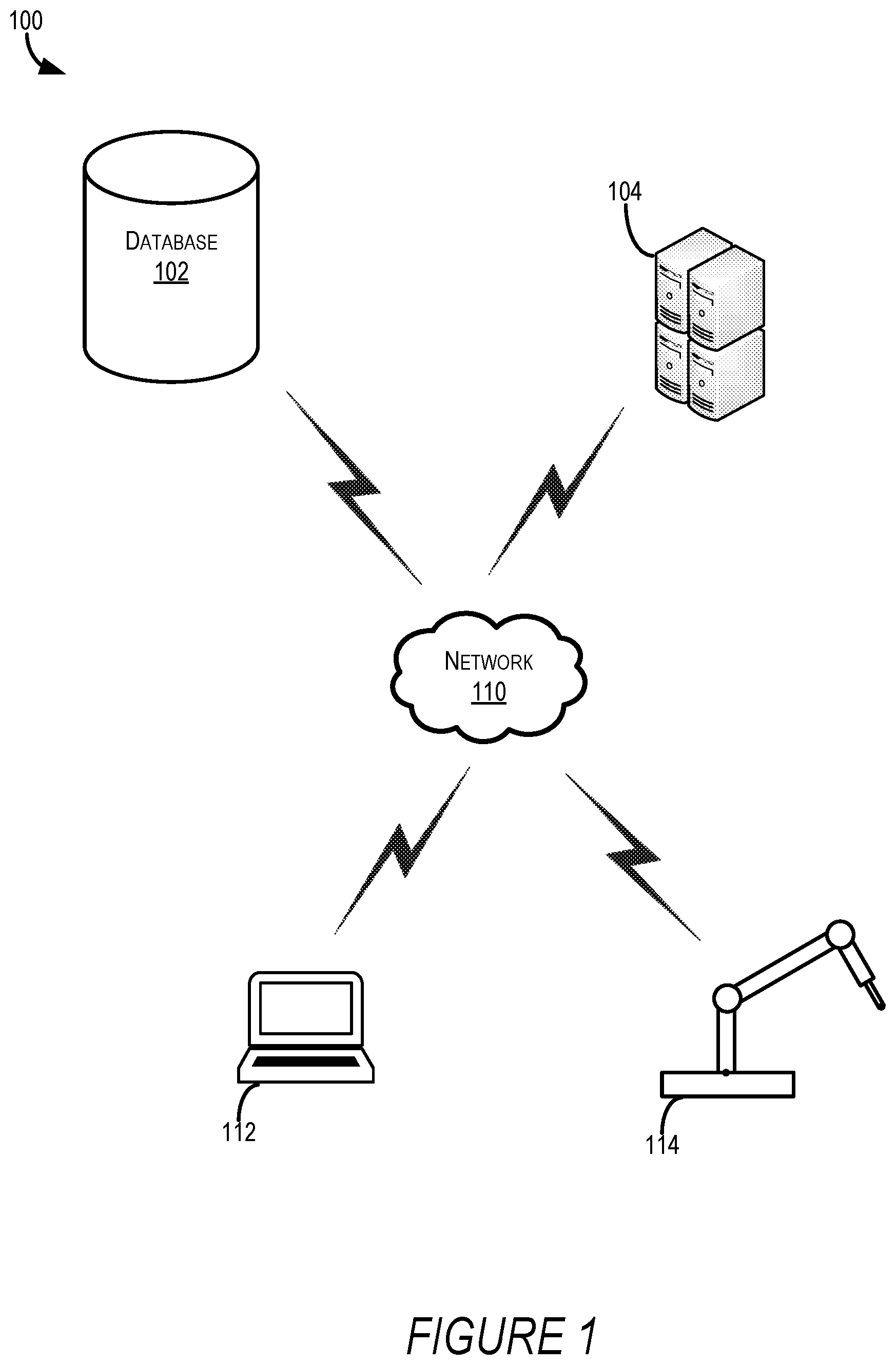 Patent US12367972 — Surgical robotic system configuration — Figure 1