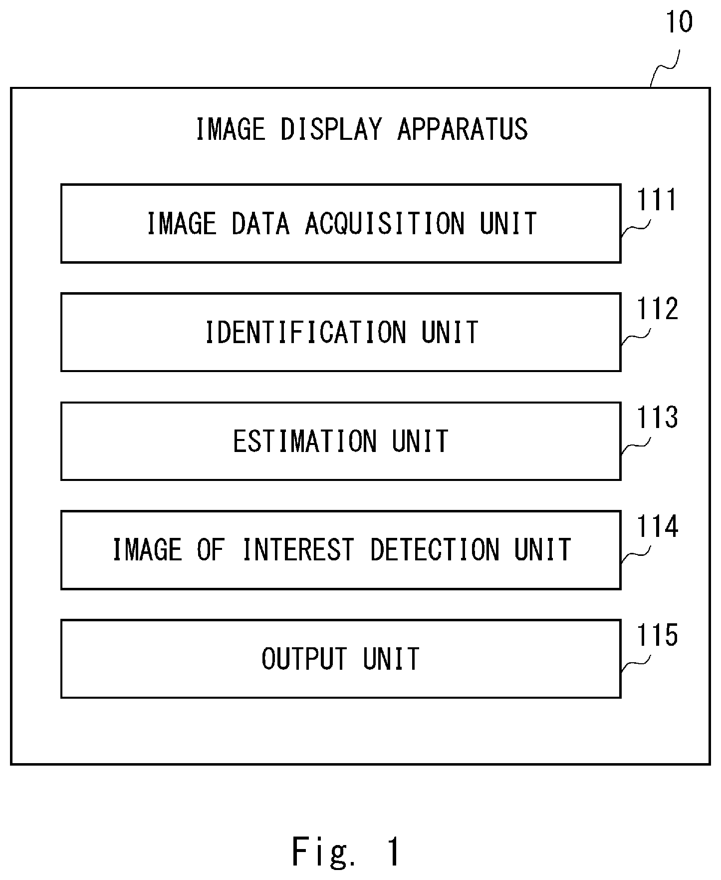 Patent US12367988 — Image display apparatus, image display system, image display method, and non-transitory computer readable medium — Figure 1