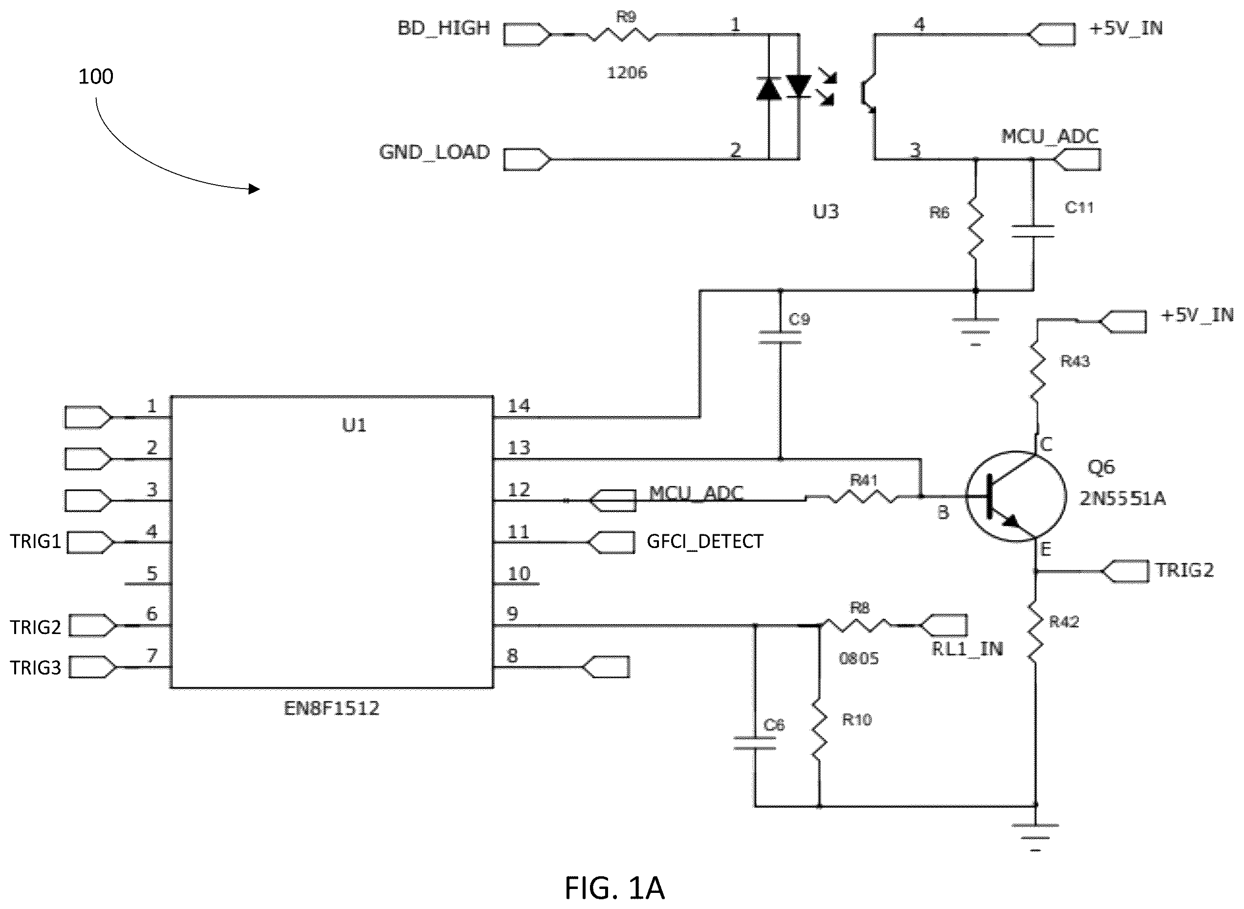 Patent US12368015 — Self-test mechanisms for end-of-life detection and response for circuit interrupter devices — Figure 1