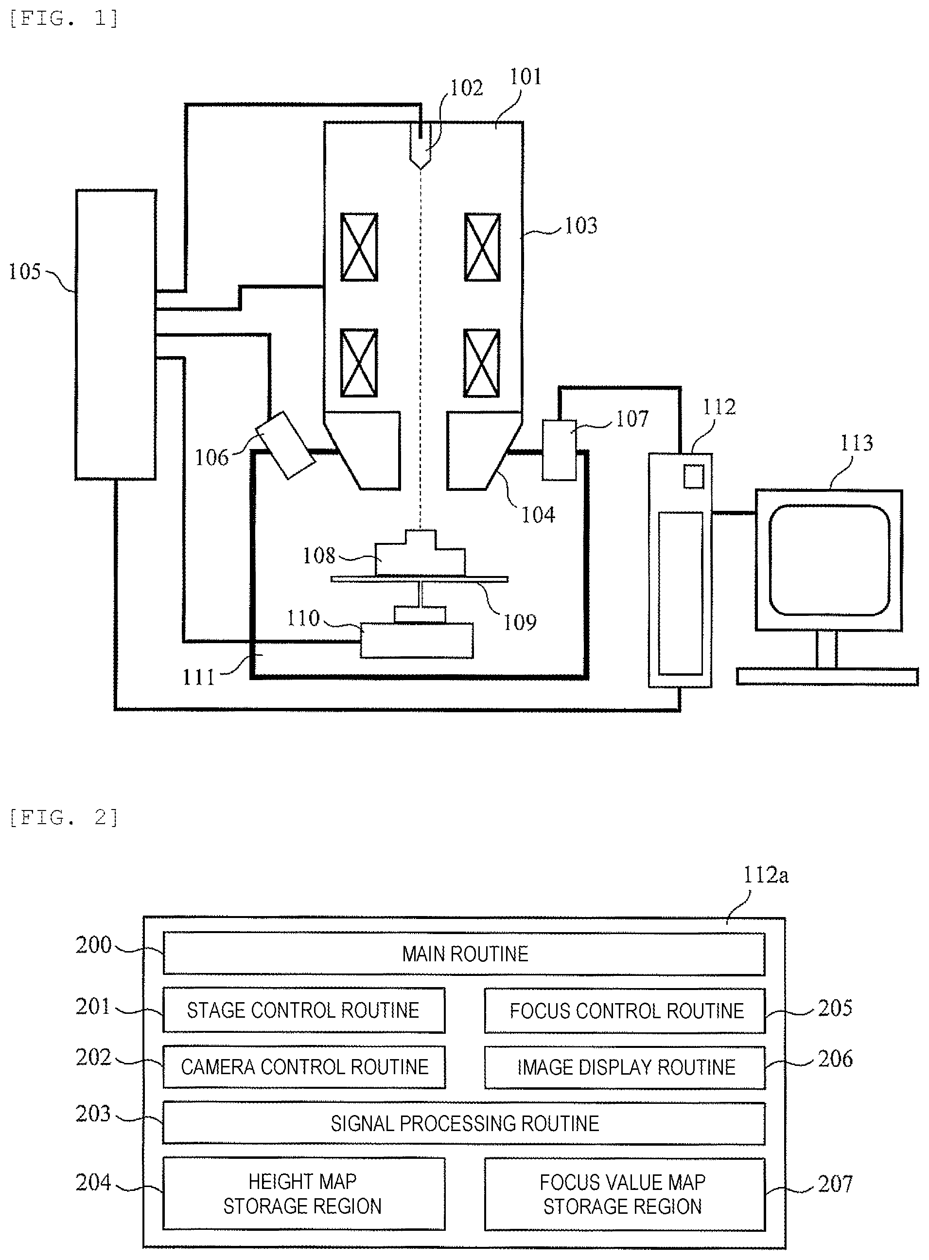 Patent US12368017 — Charged particle beam apparatus and focus adjusting method therefor — Figure 1