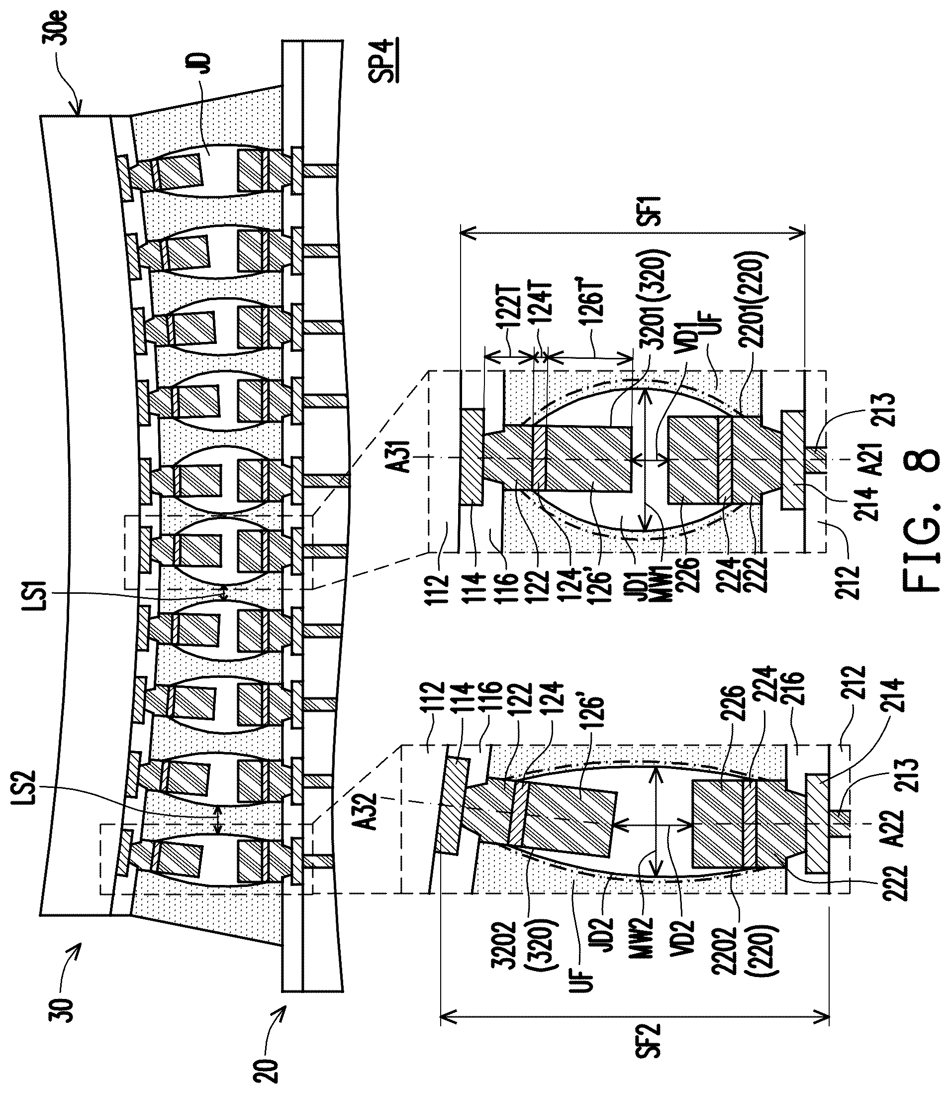 Patent US12368132 Figure 11 – Joint structure in semiconductor package and manufacturing method thereof