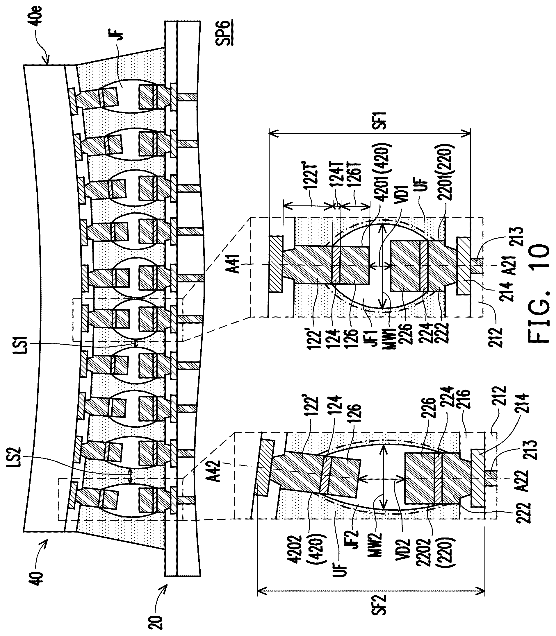 Patent US12368132 Figure 13 – Joint structure in semiconductor package and manufacturing method thereof