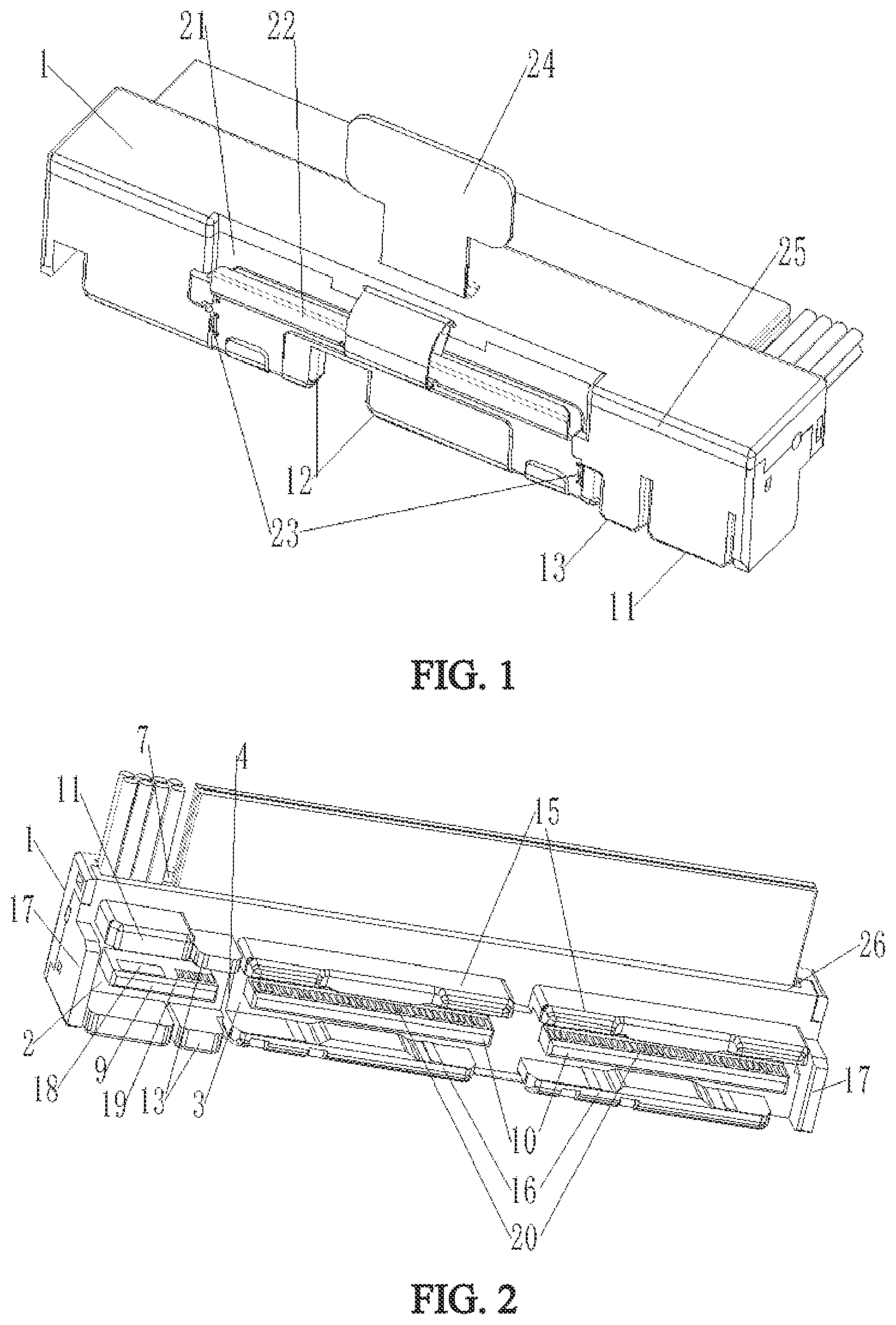 Patent US12368253 — Compact cable connector and connector assembly with stability — Figure 1