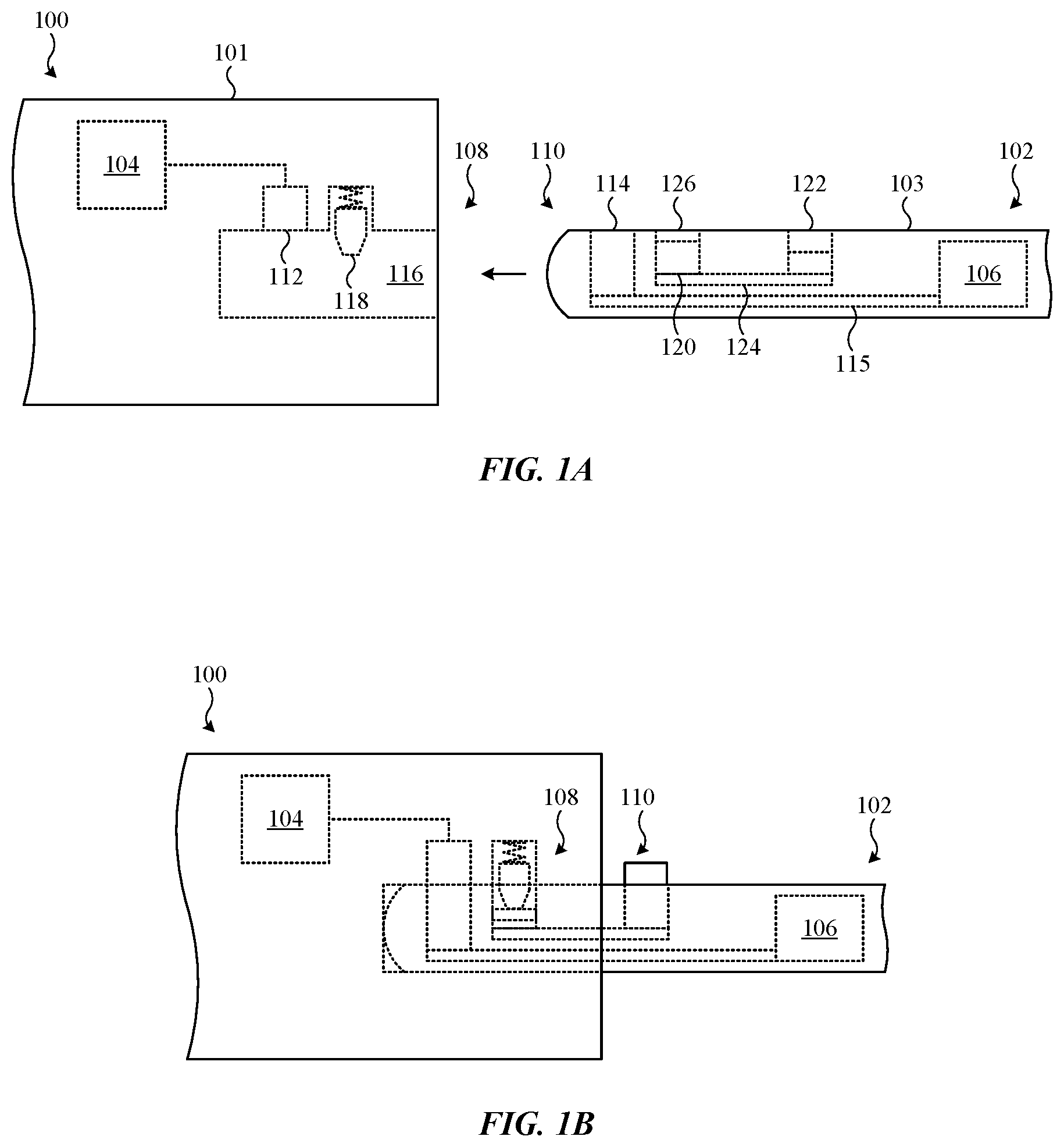 Patent US12368267 — Connector having a release button — Figure 1