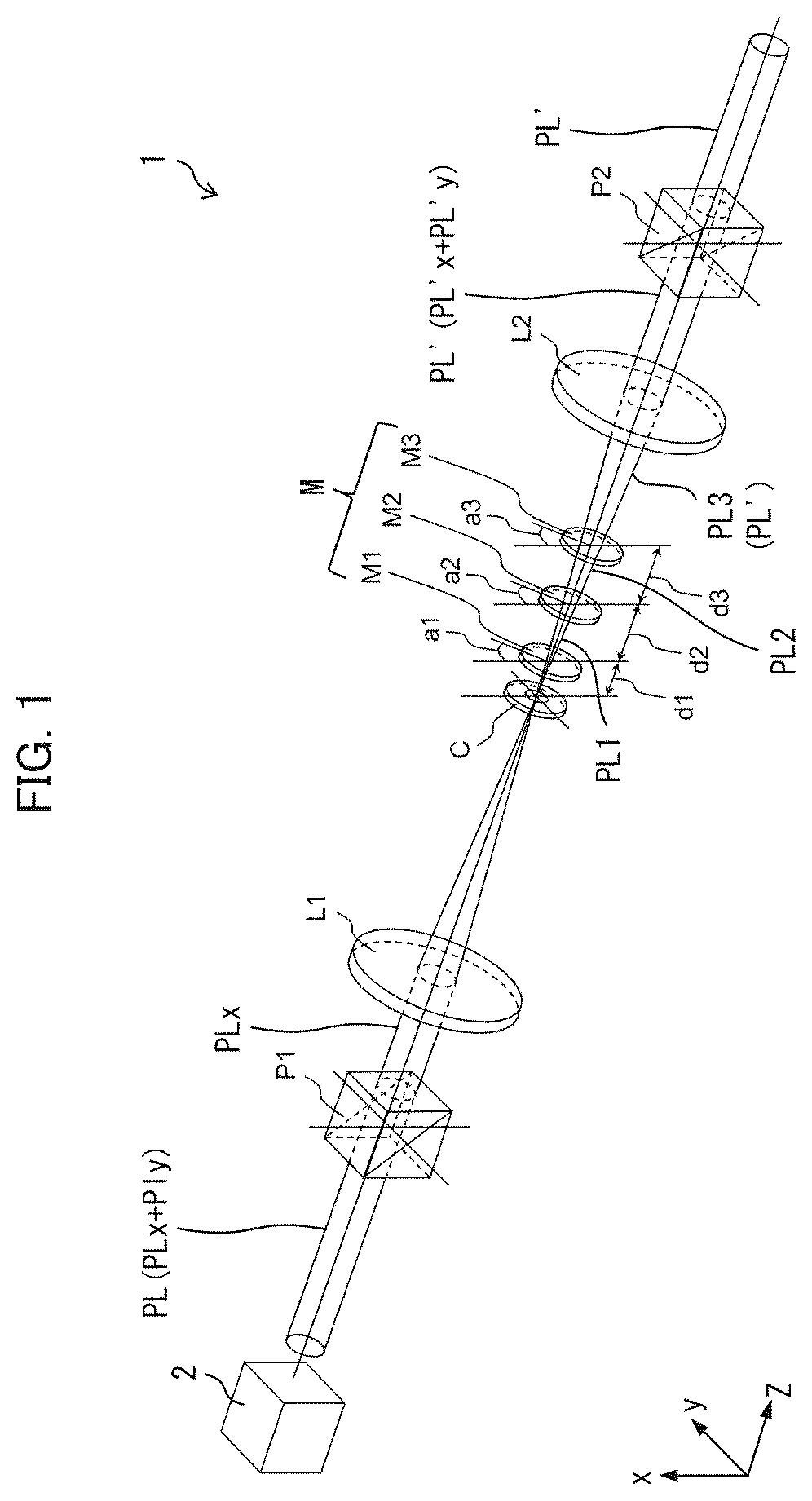 Patent US12368275 — Pulse shaping device and pulse shaping method — Figure 1