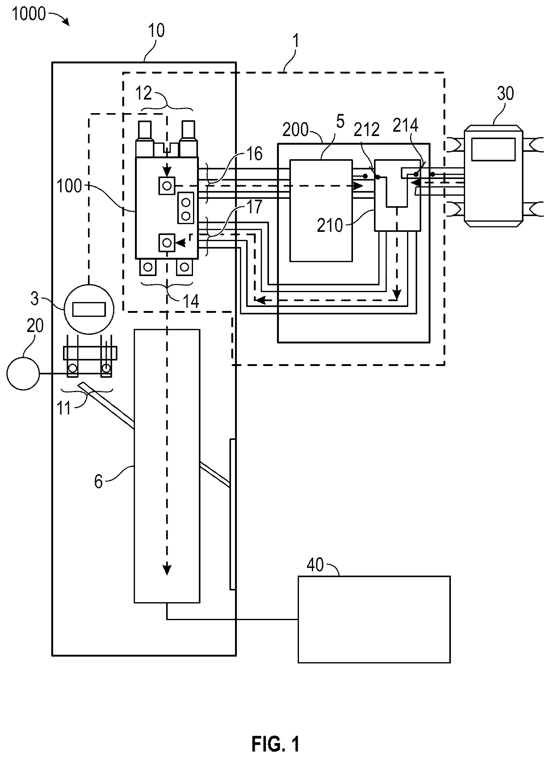 Patent US12368286 — Power sub-feed device — Figure 1