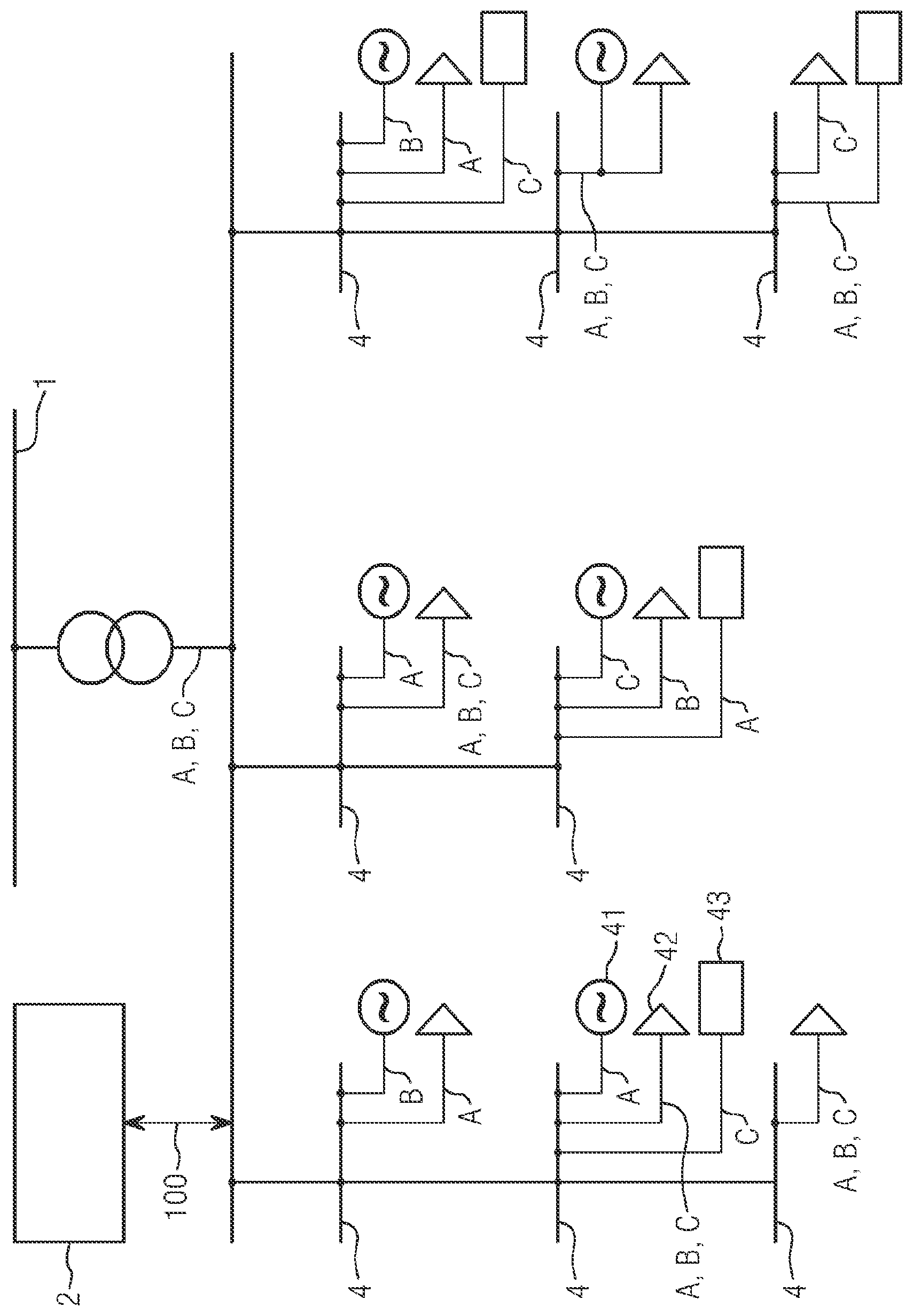 Patent US12368305 — Controlling exchanges of energy between a plurality of systems connected to an electrical grid — Figure 1