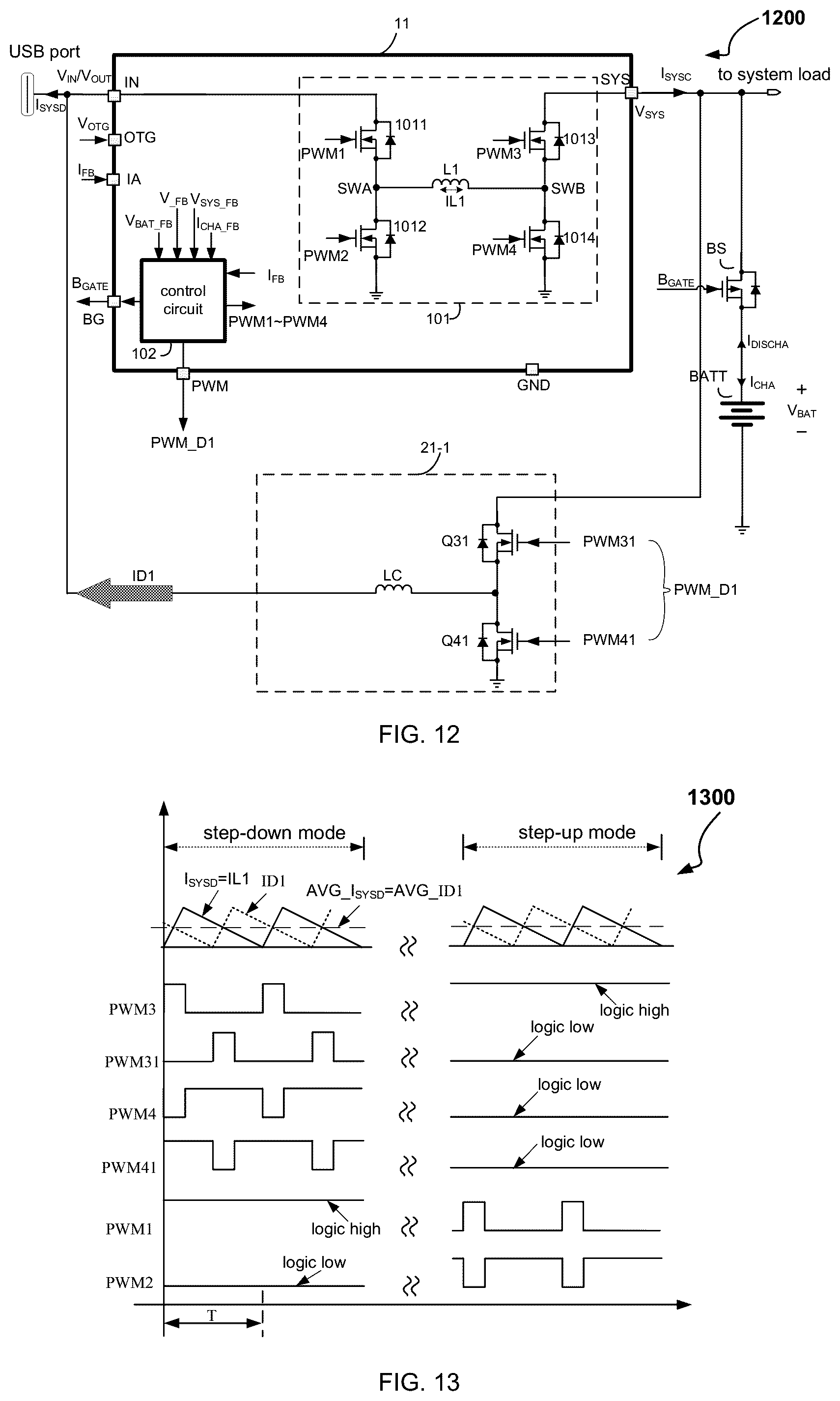 Patent US12368312 Figure 11 – Battery charge current management system and related integrated circuit