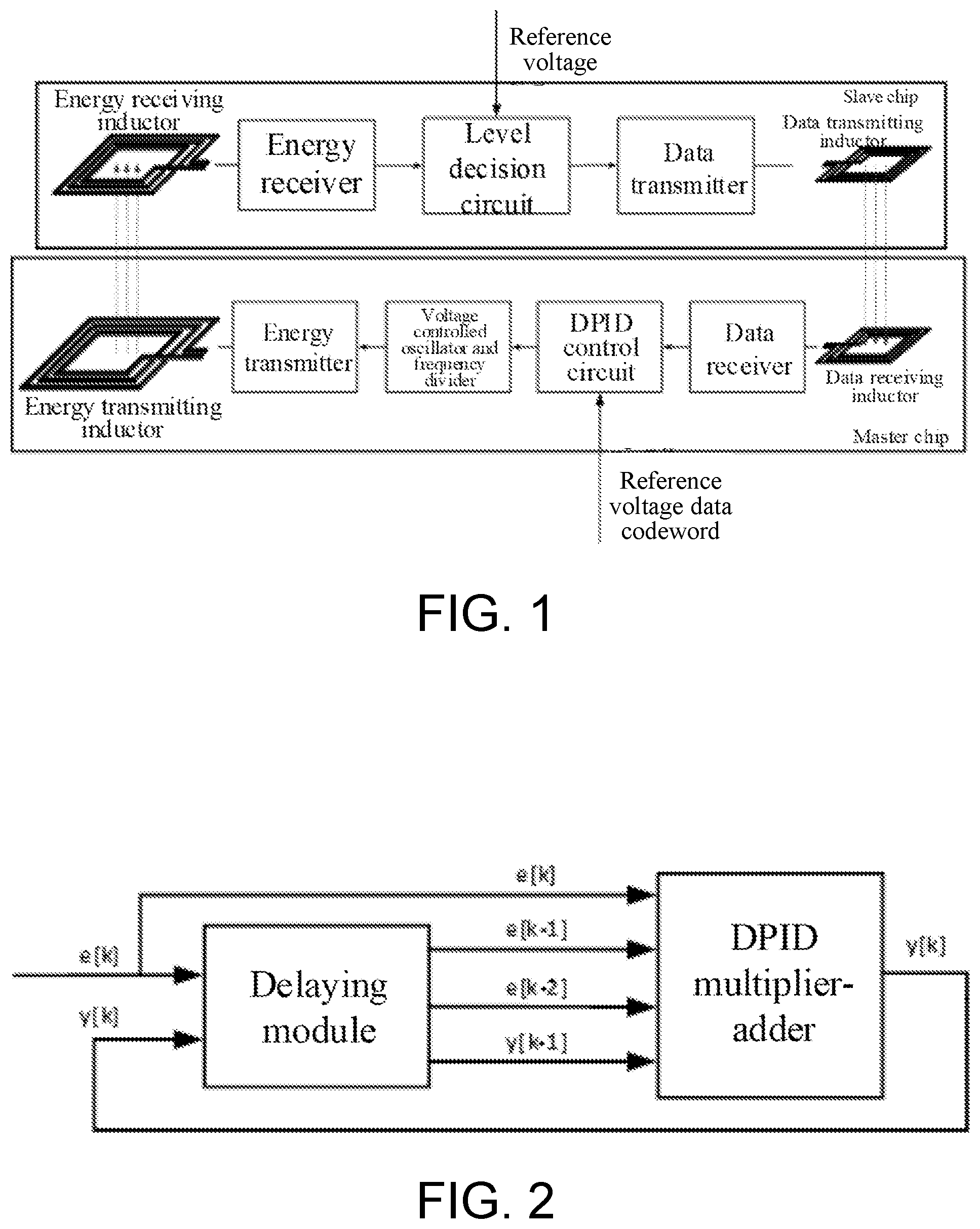 Patent US12368324 Figure 1 – Inductive coupling system and method for adaptive control of power transfer for wireless three-dimensional stacked chip package