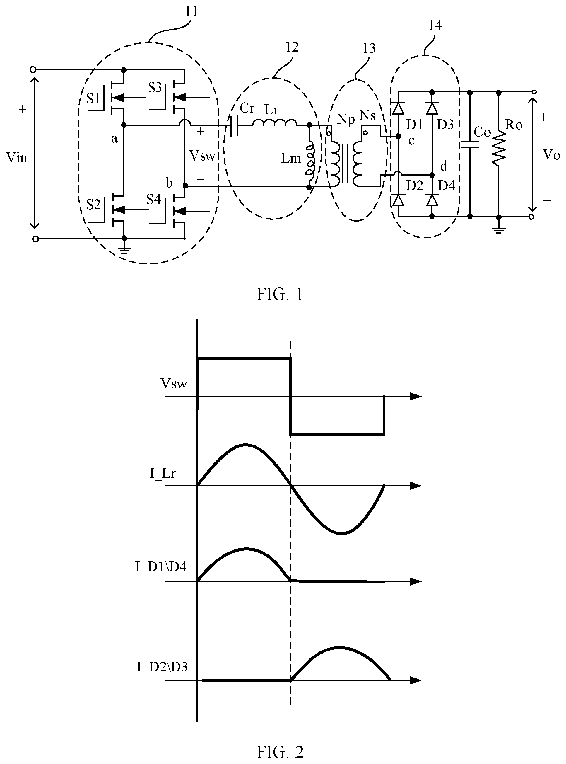 Patent US12368384 — Power supply conversion circuit and electronic device — Figure 1