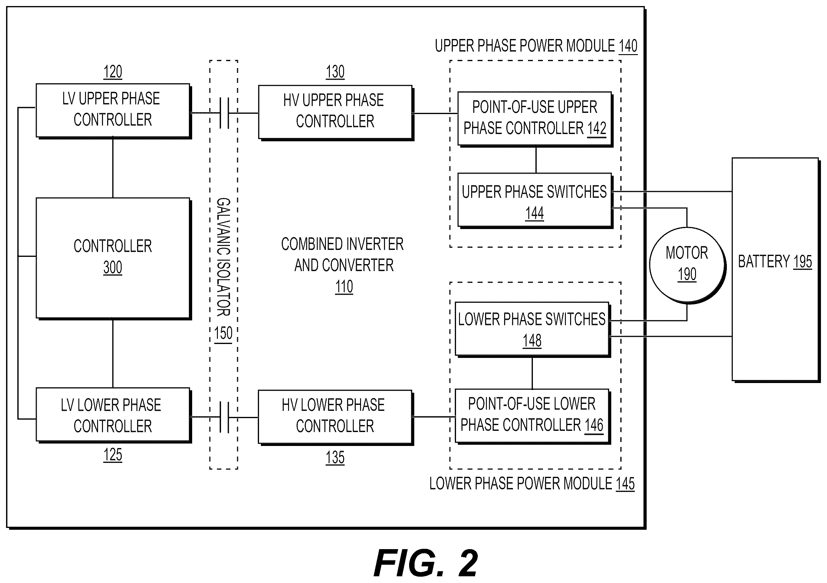 Patent US12368391 Figure 2 – Systems and methods for power module for inverter for electric vehicle