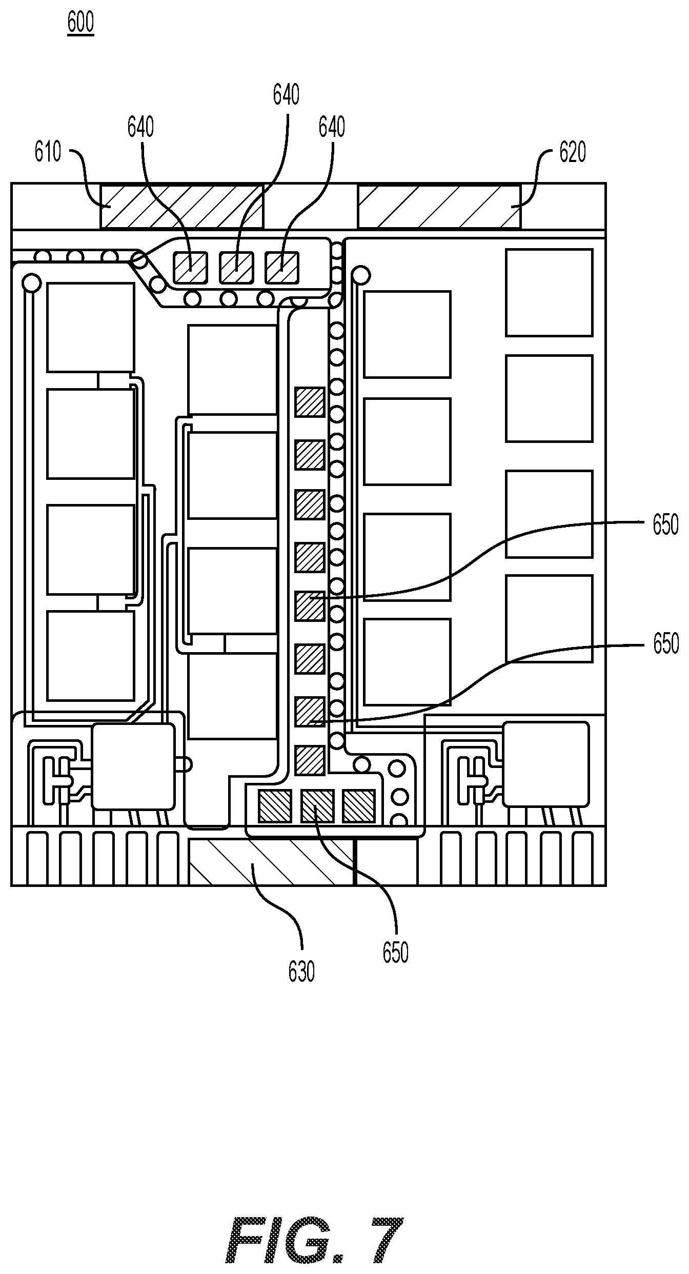 Patent US12368391 Figure 7 – Systems and methods for power module for inverter for electric vehicle