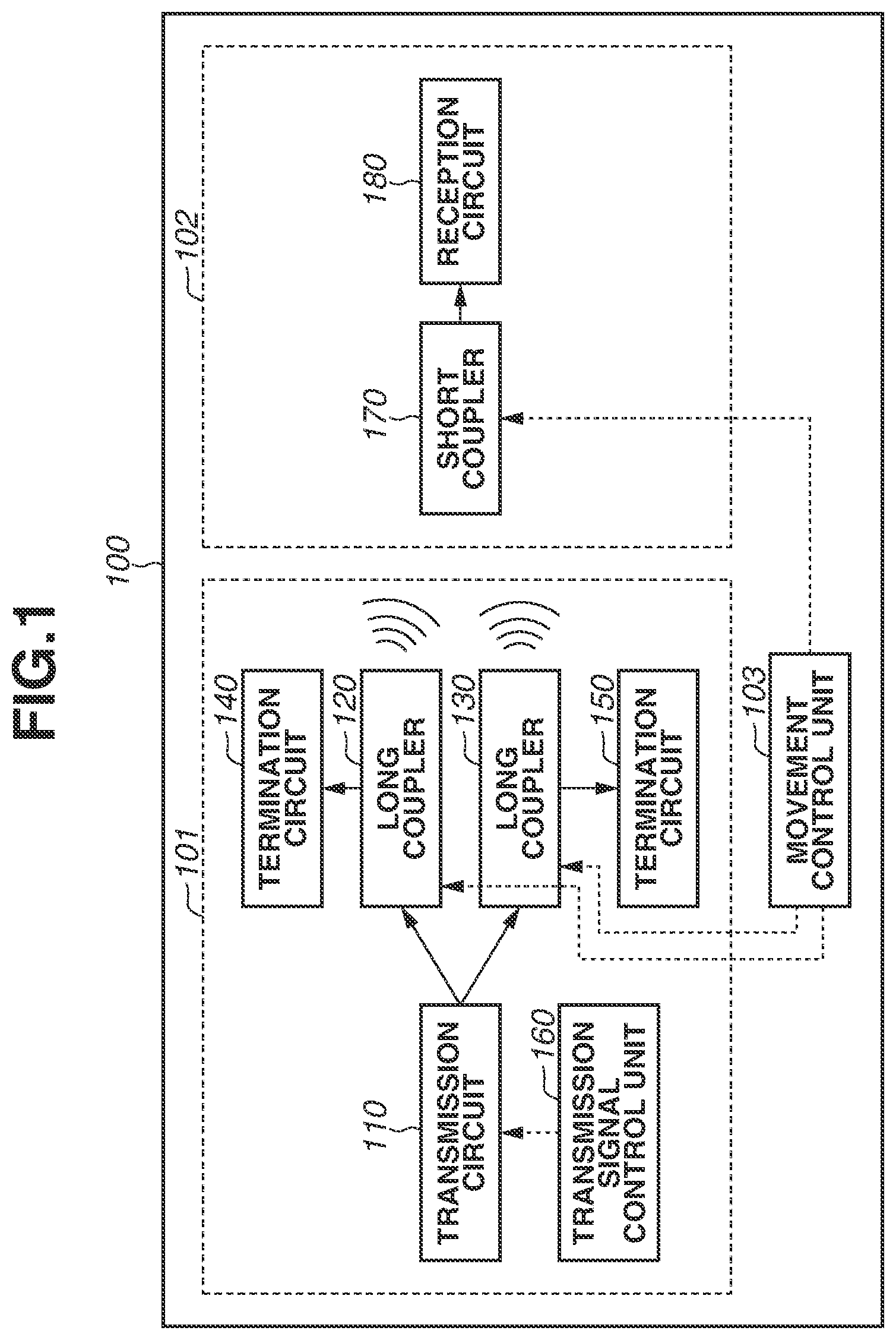 Patent US12368469 Figure 1 – Communication system