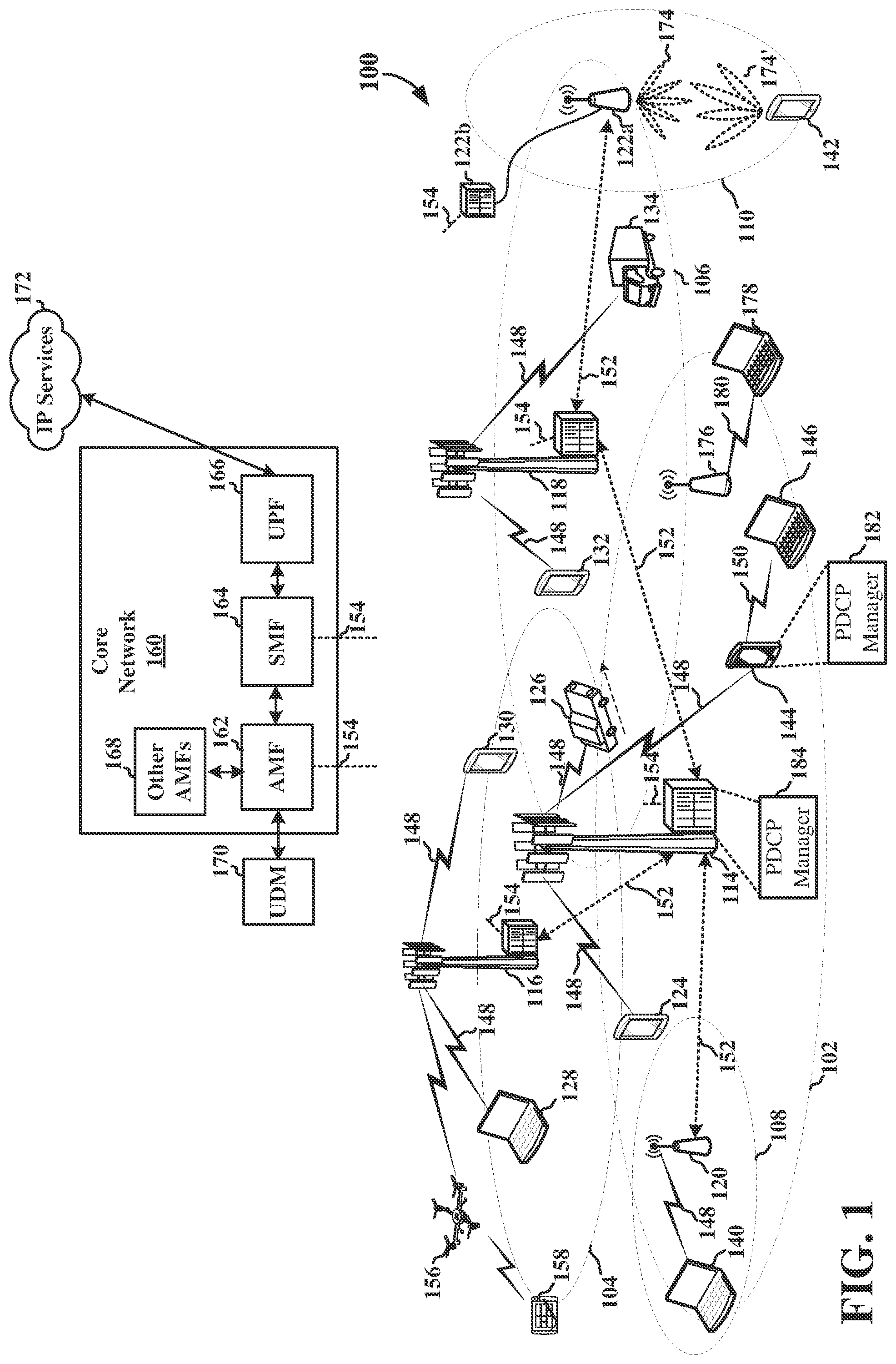 Patent US12368482 — Enhanced beamforming codebook design with out-of-coverage beams — Figure 1