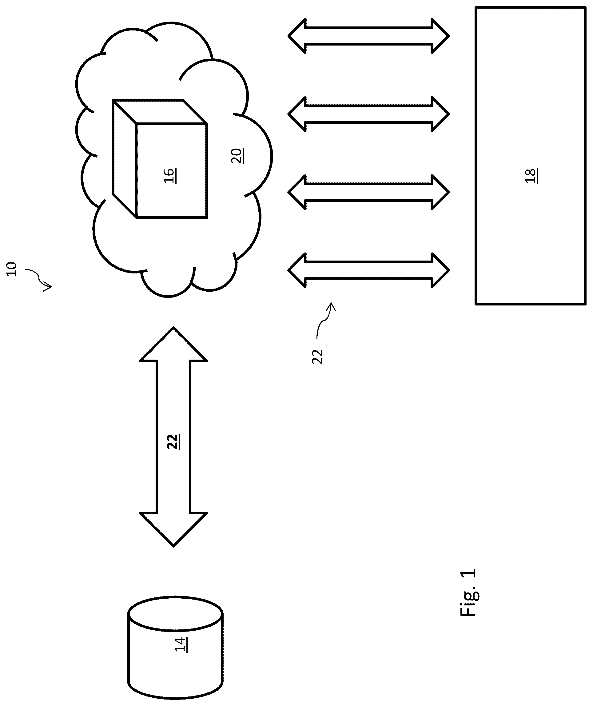 Patent US12368714 — Secure document storage system — Figure 1