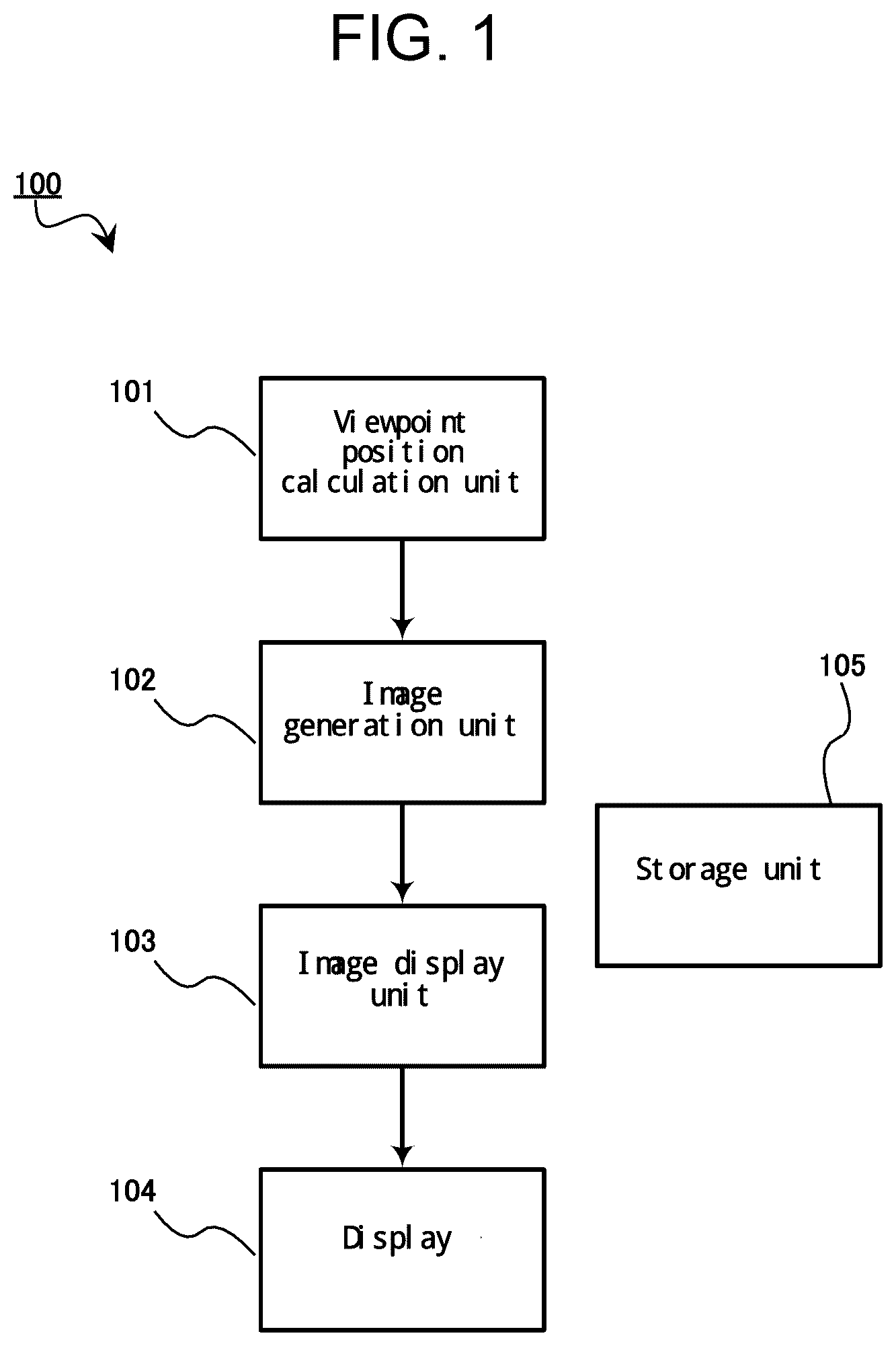 Patent US12368836 Figure 1 – Image display system and image display method