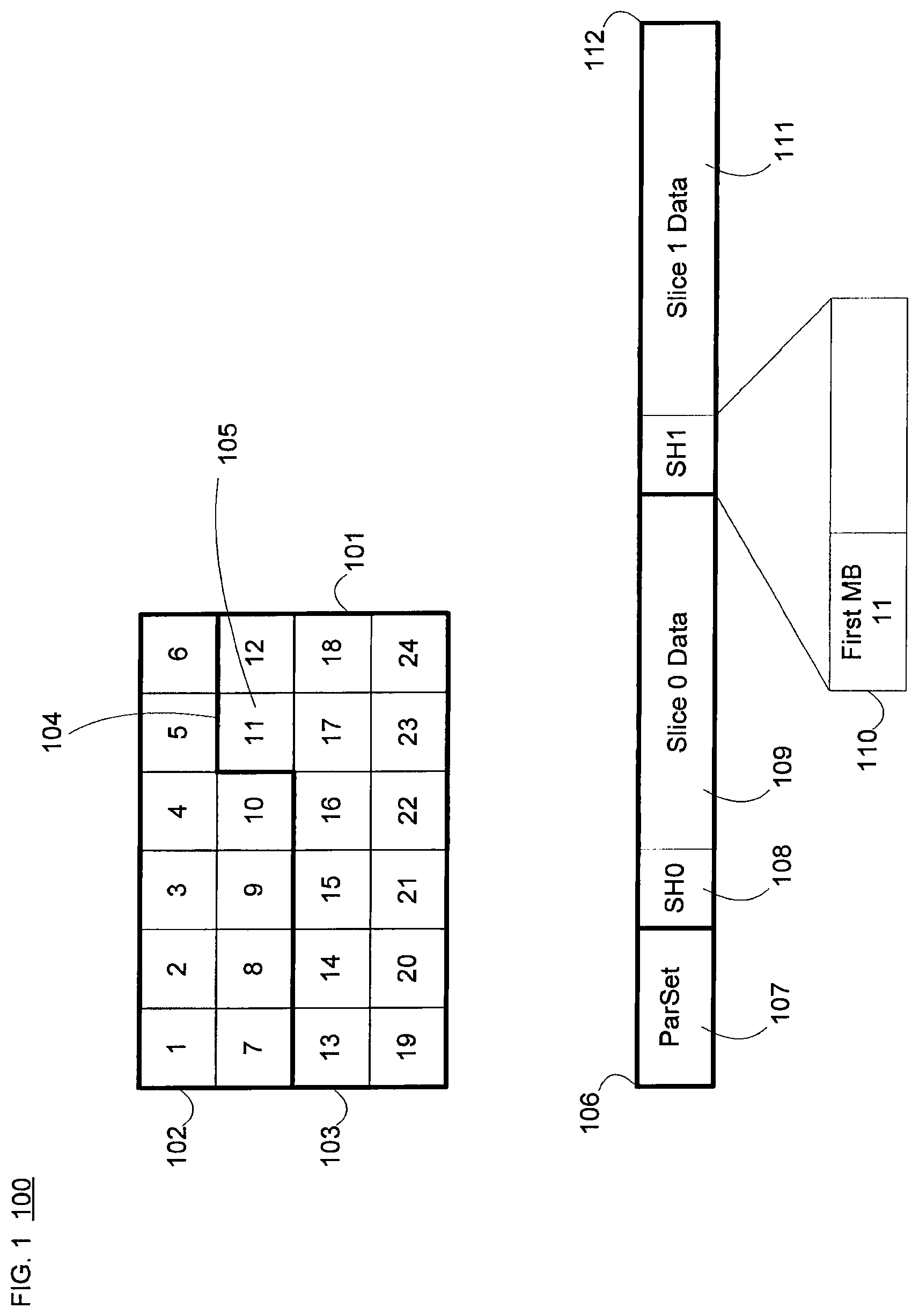 Patent US12368862 — Method and system for selectively breaking prediction in video coding — Figure 1