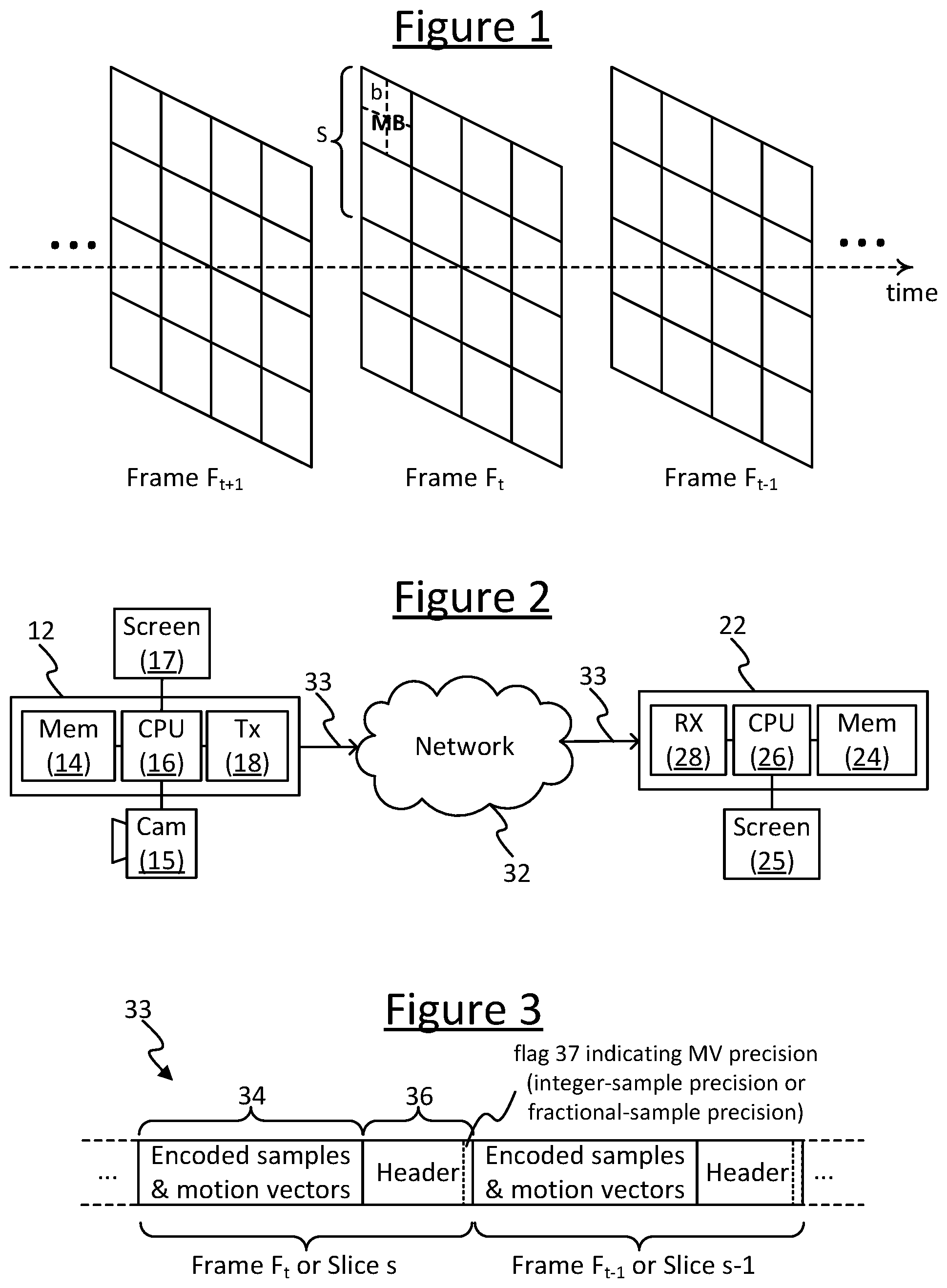 Patent US12368884 — Representing motion vectors in an encoded bitstream — Figure 1