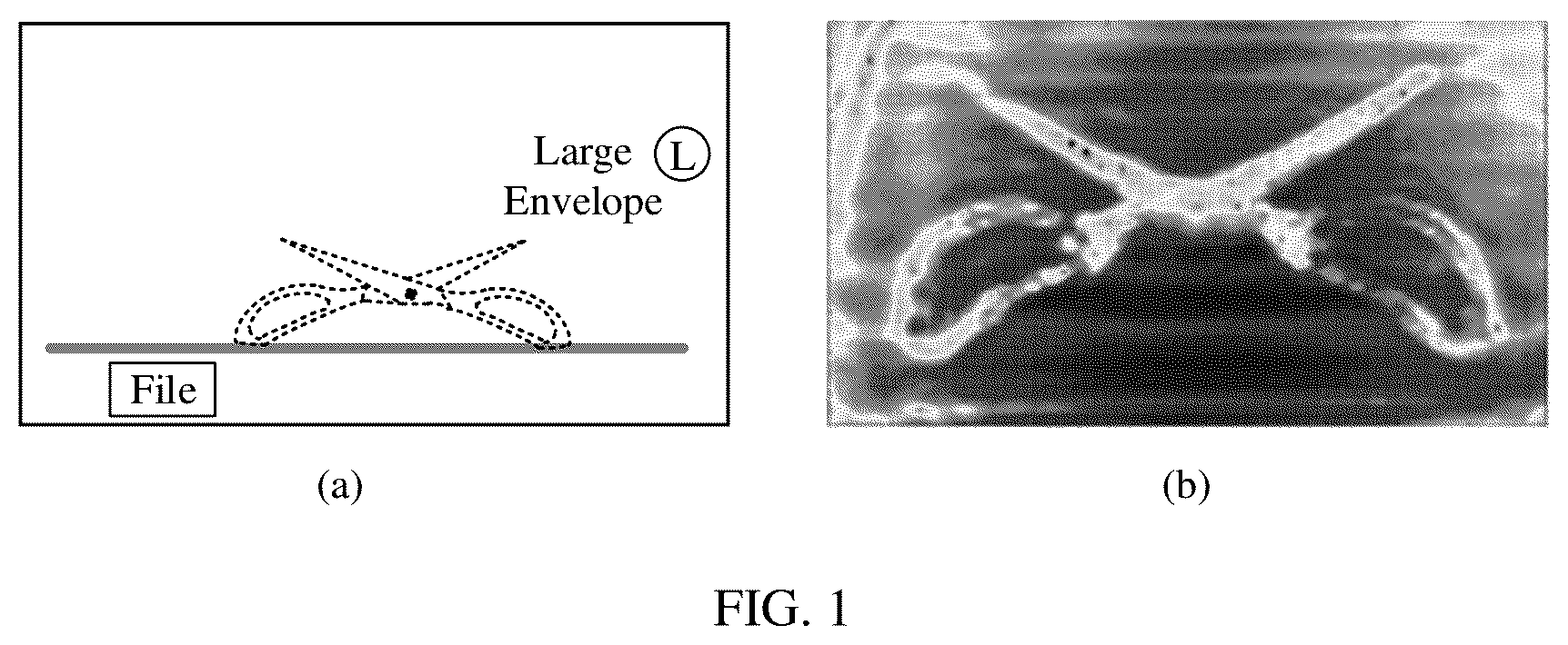 Patent US12368947 — Imaging method for non-line-of-sight object and electronic device — Figure 1