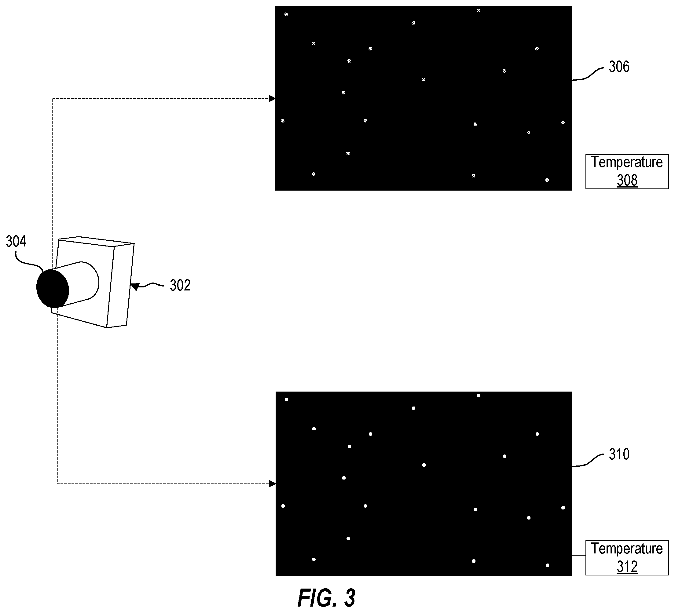 Patent US12368966 Figure 3 – Systems and methods for facilitating dark current compensation by weighted filtering