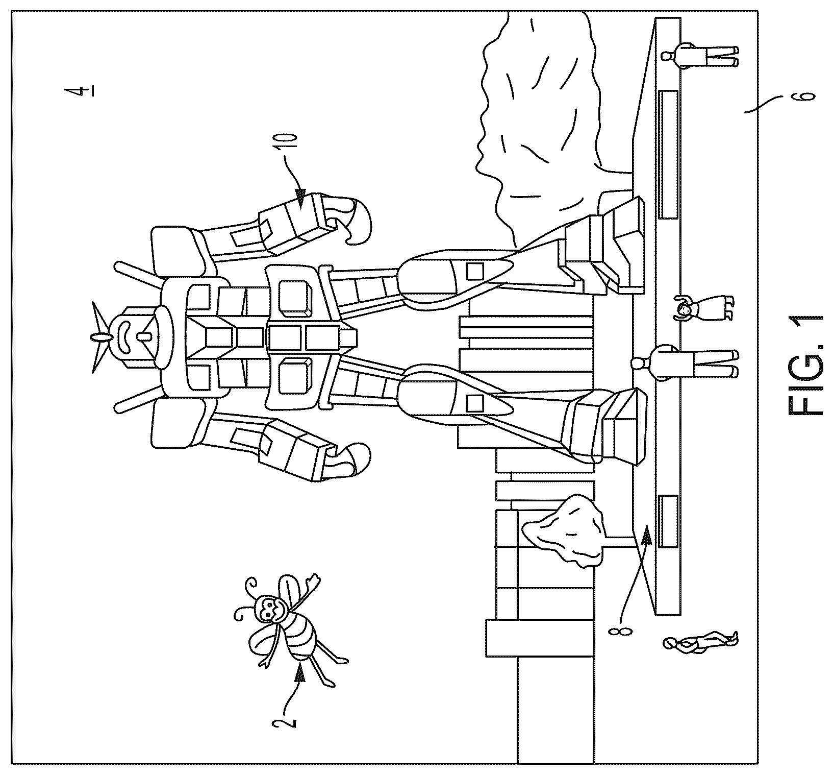 Patent US12368973 — Lightweight cross reality device with passive depth extraction — Figure 1