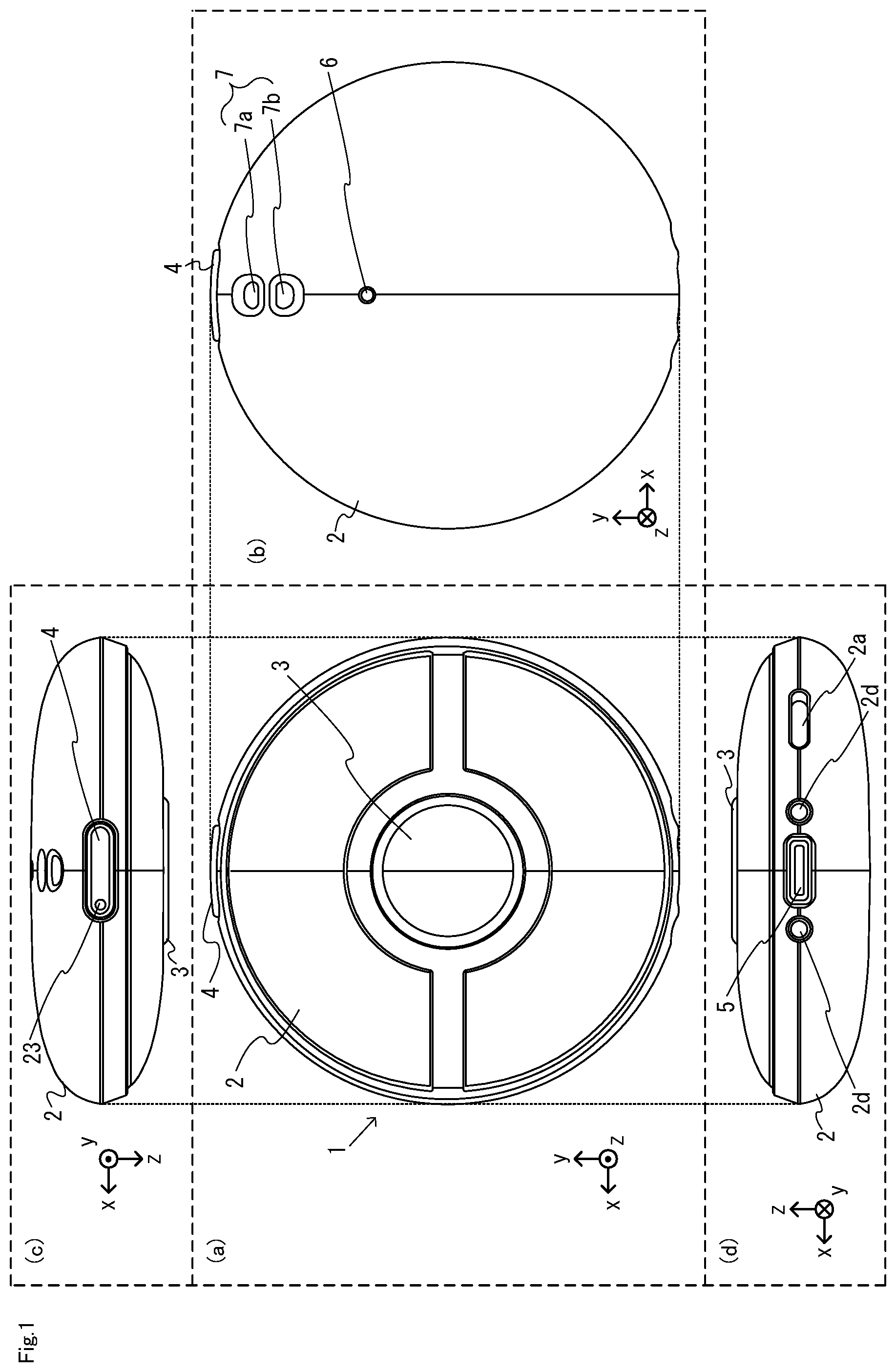 Patent US12368986 — Electronic apparatus — Figure 1