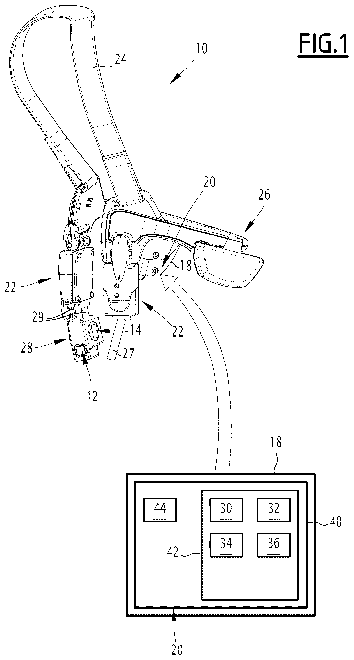 Patent US12368994 — Electronic processing device and processing method, associated acoustic apparatus and computer program — Figure 1