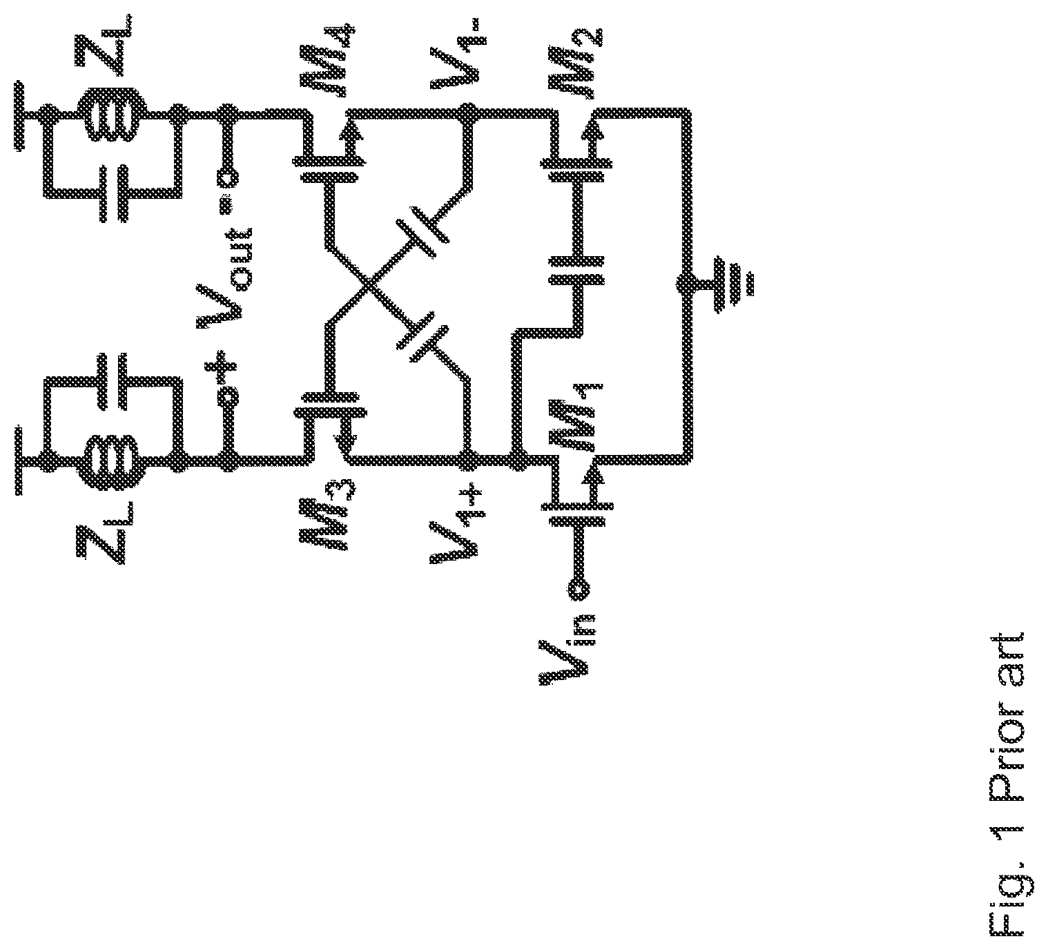 Patent US12375044 — Low noise amplifier circuit — Figure 1