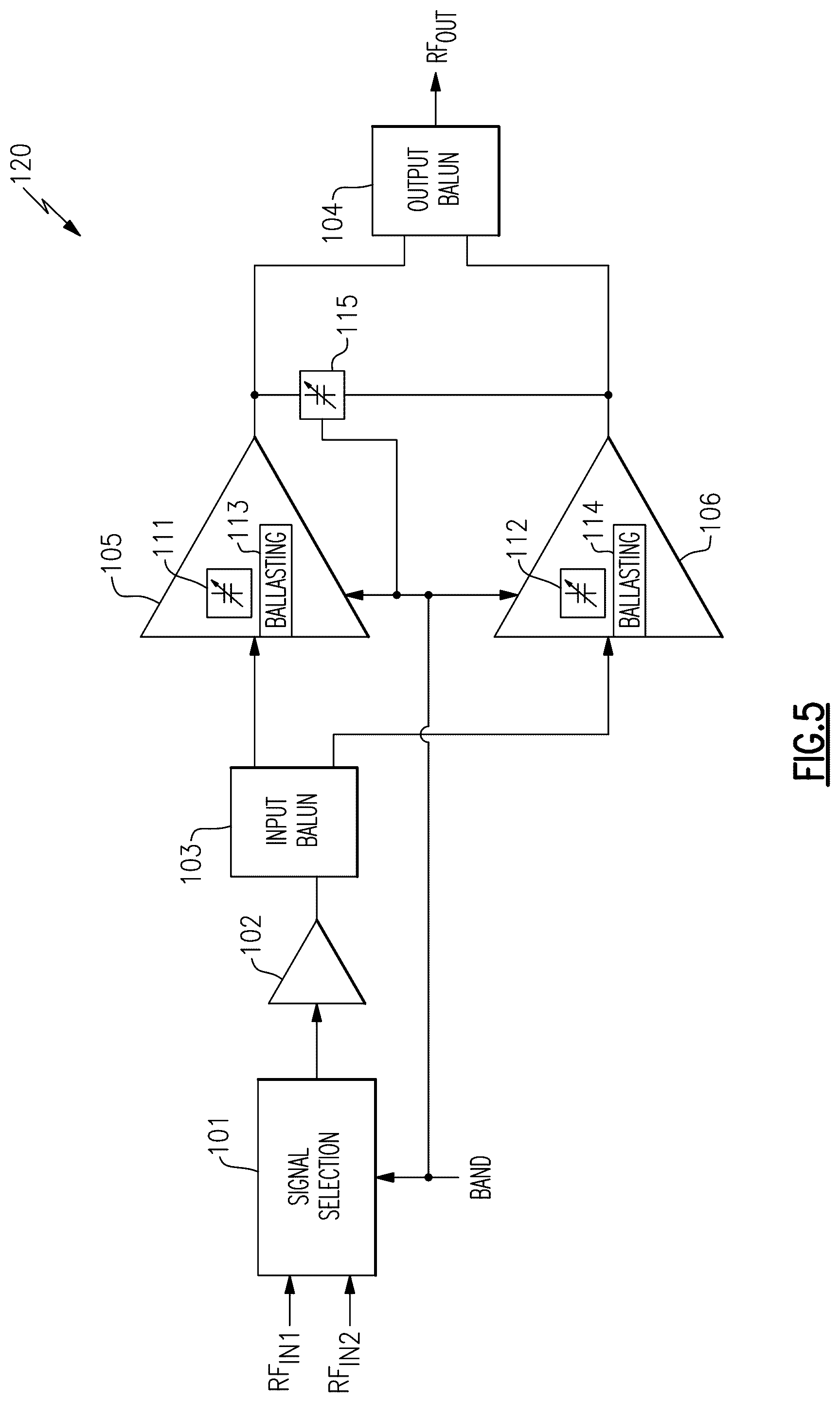 Patent US12375046 Figure 7 – Reconfigurable power amplifiers with controllable output capacitance