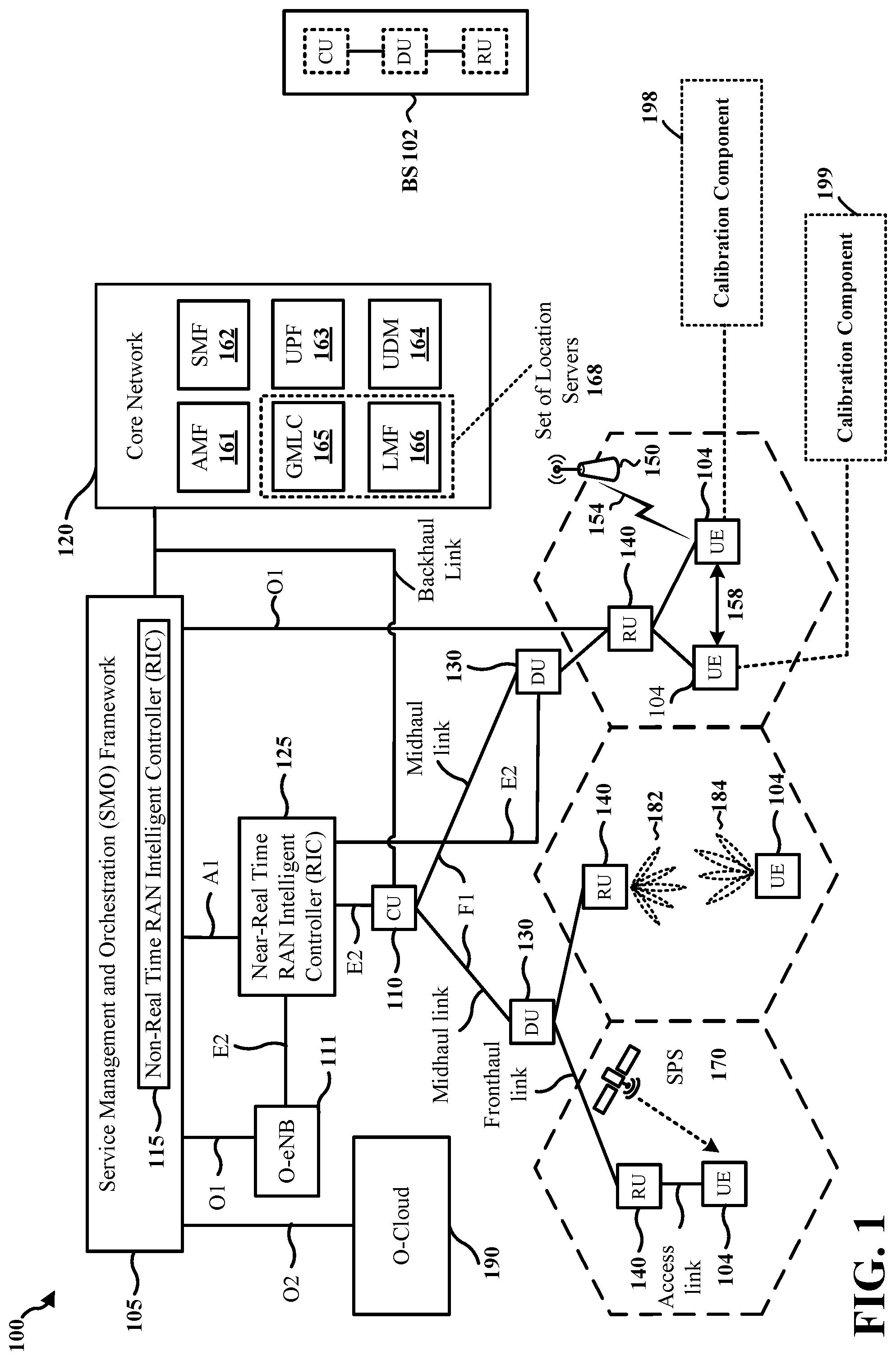 Patent US12375142 — Method for sharing dynamic capability of level of calibration to other devices in network — Figure 1