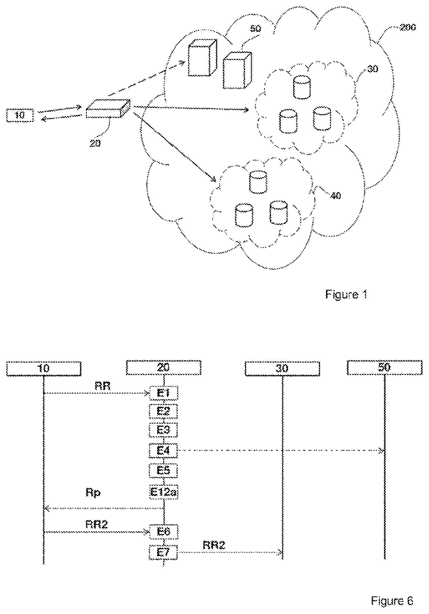 Patent US12375443 — Method for processing domain name resolution requests — Figure 1