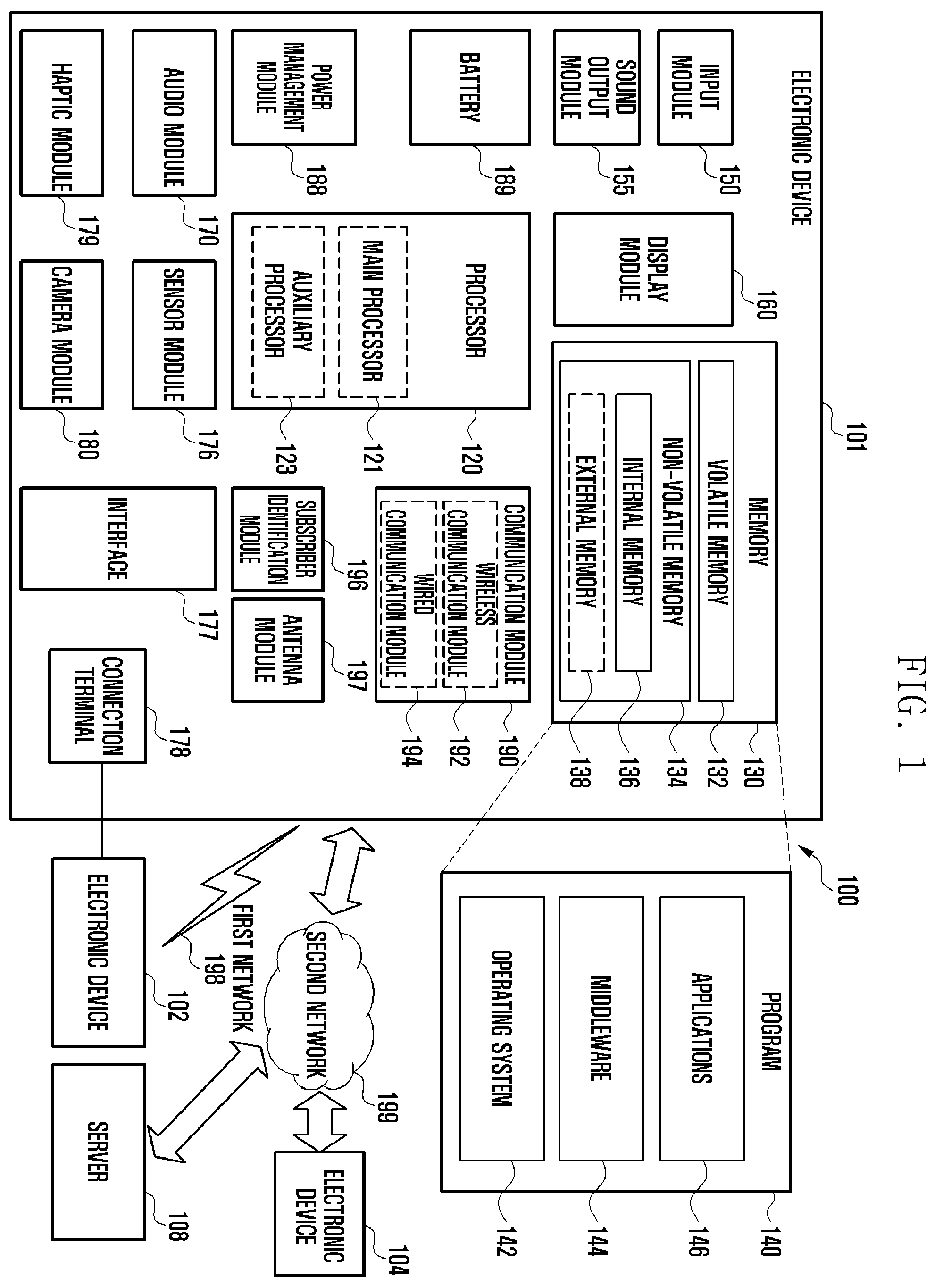 Patent US12375546 — Electronic device for transmitting plurality of media streams, and method therefor — Figure 1